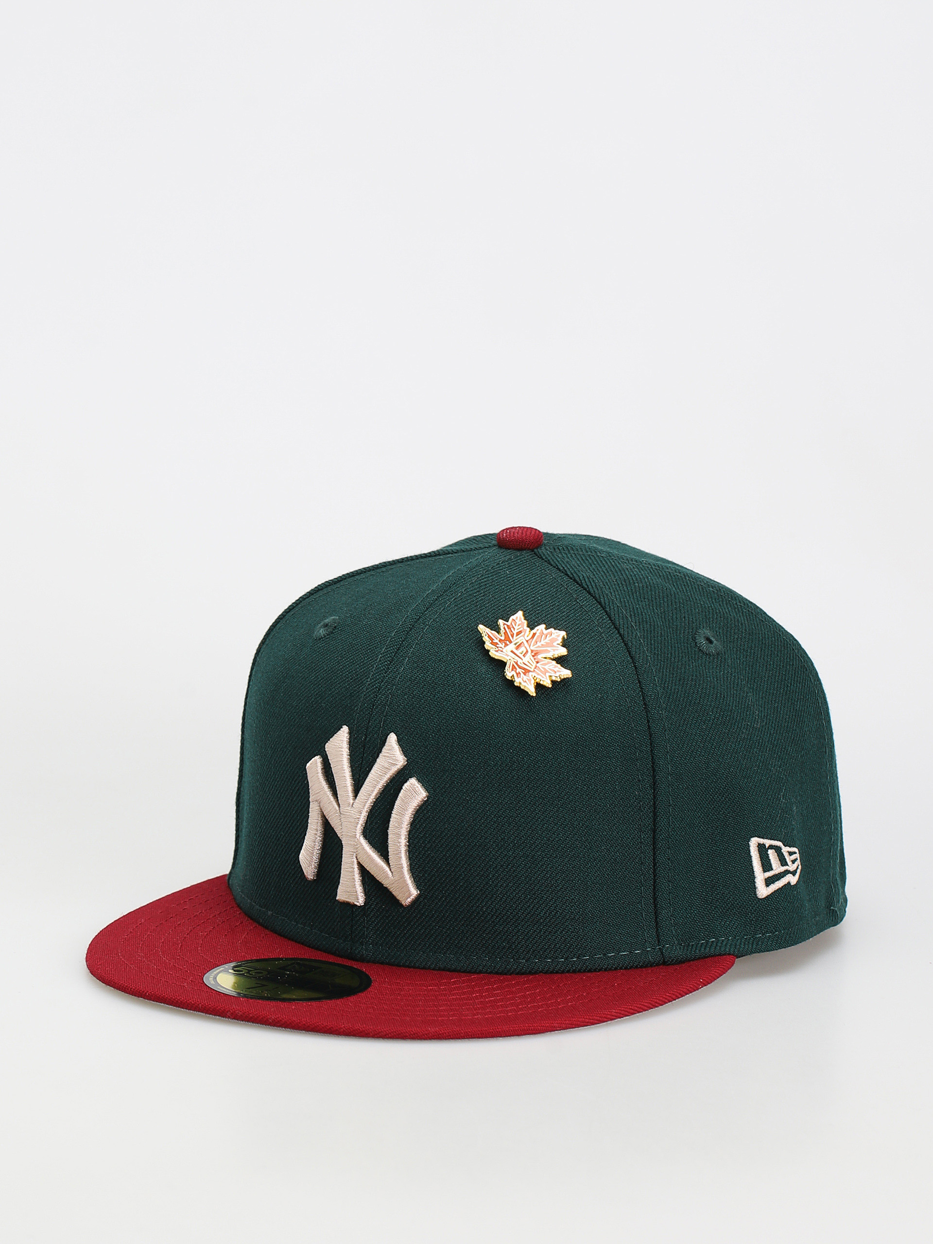 New Era MLB Contrast 59Fifty New York Yankees Baseball sapka (dark green/red/white)