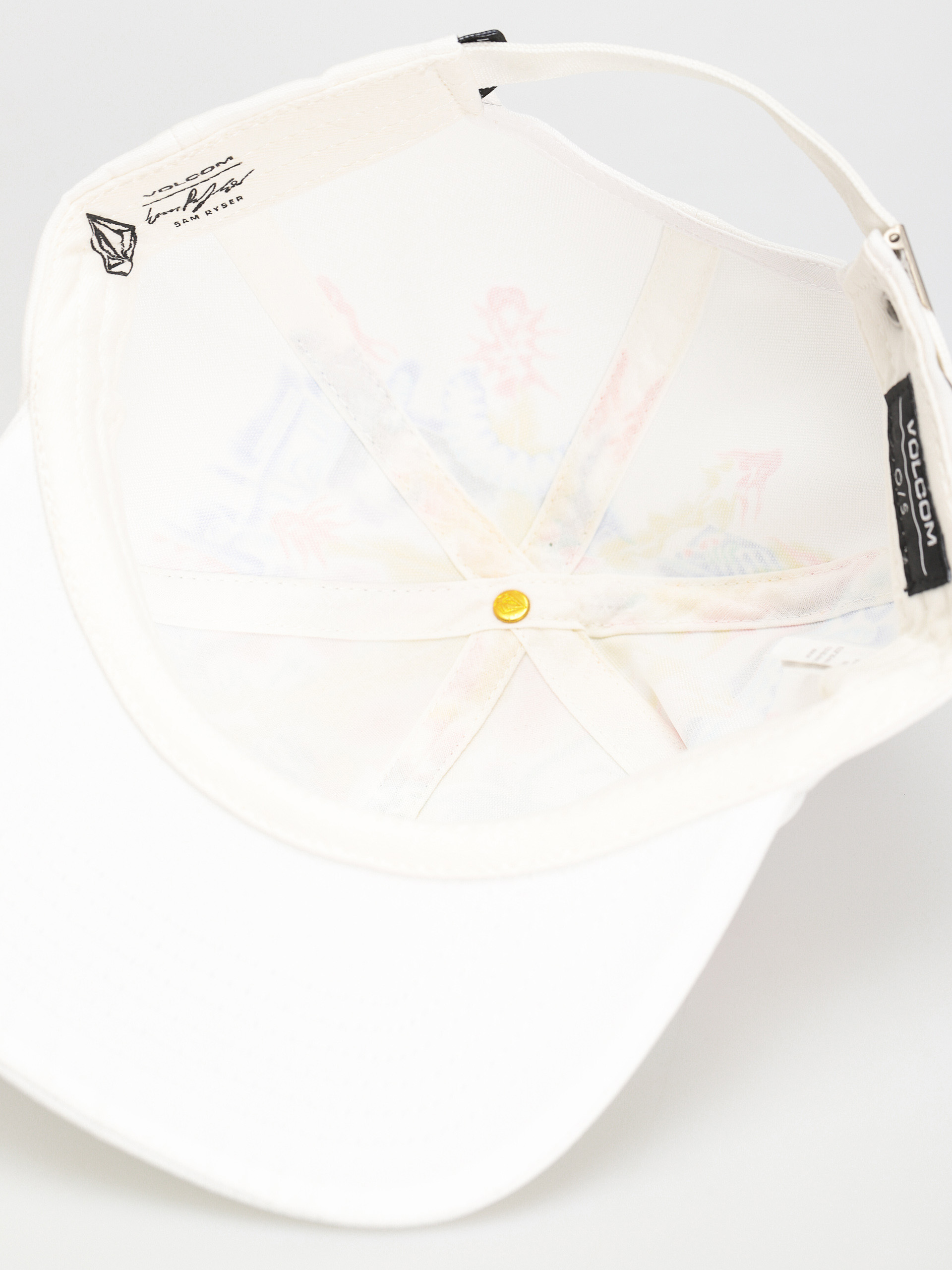 Volcom Fa Sai Ryser Adj Baseball sapka (white)