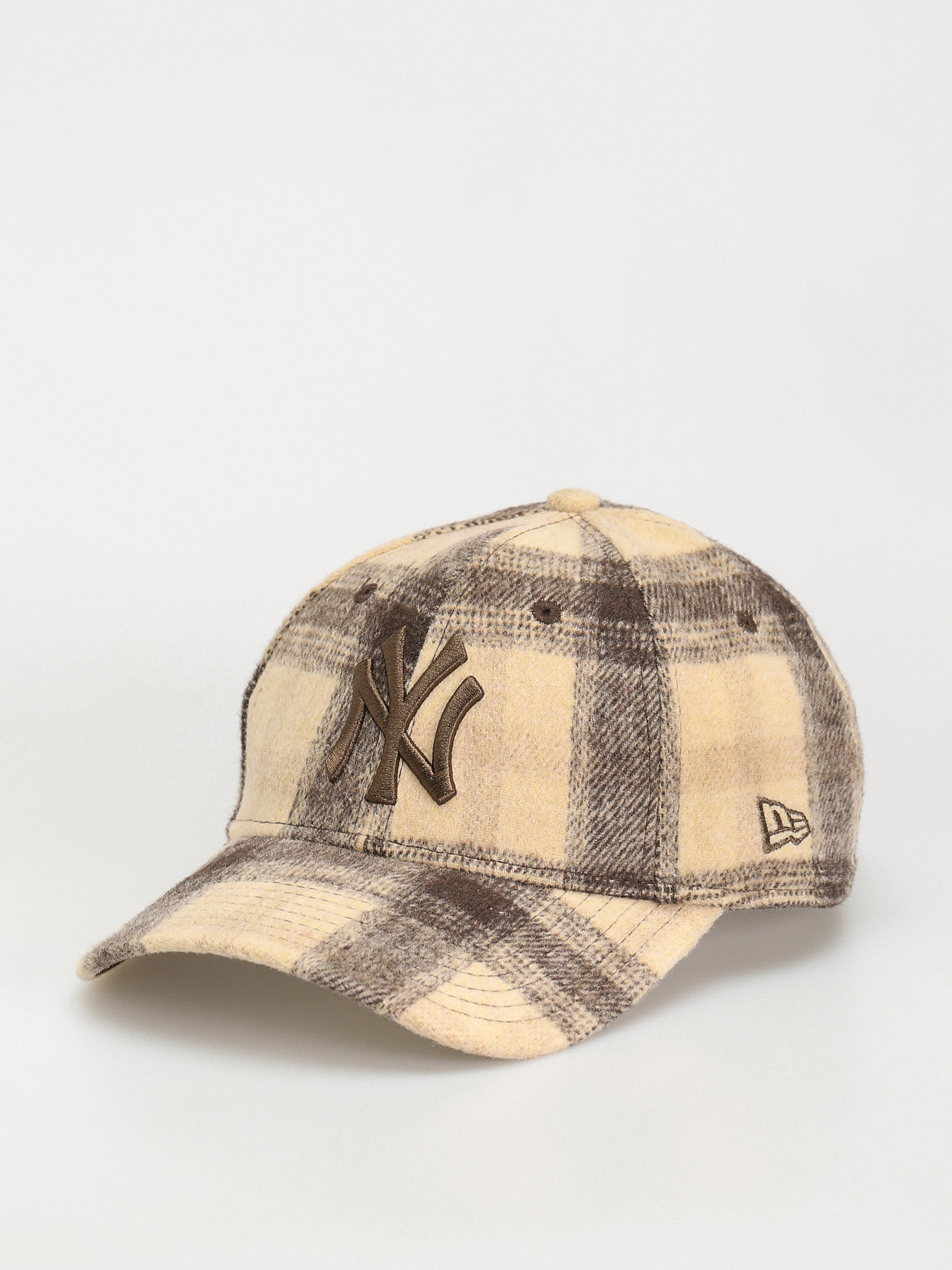 New Era Plaid 9Forty New York Yankees Baseball sapka Wmn (wall/stone)