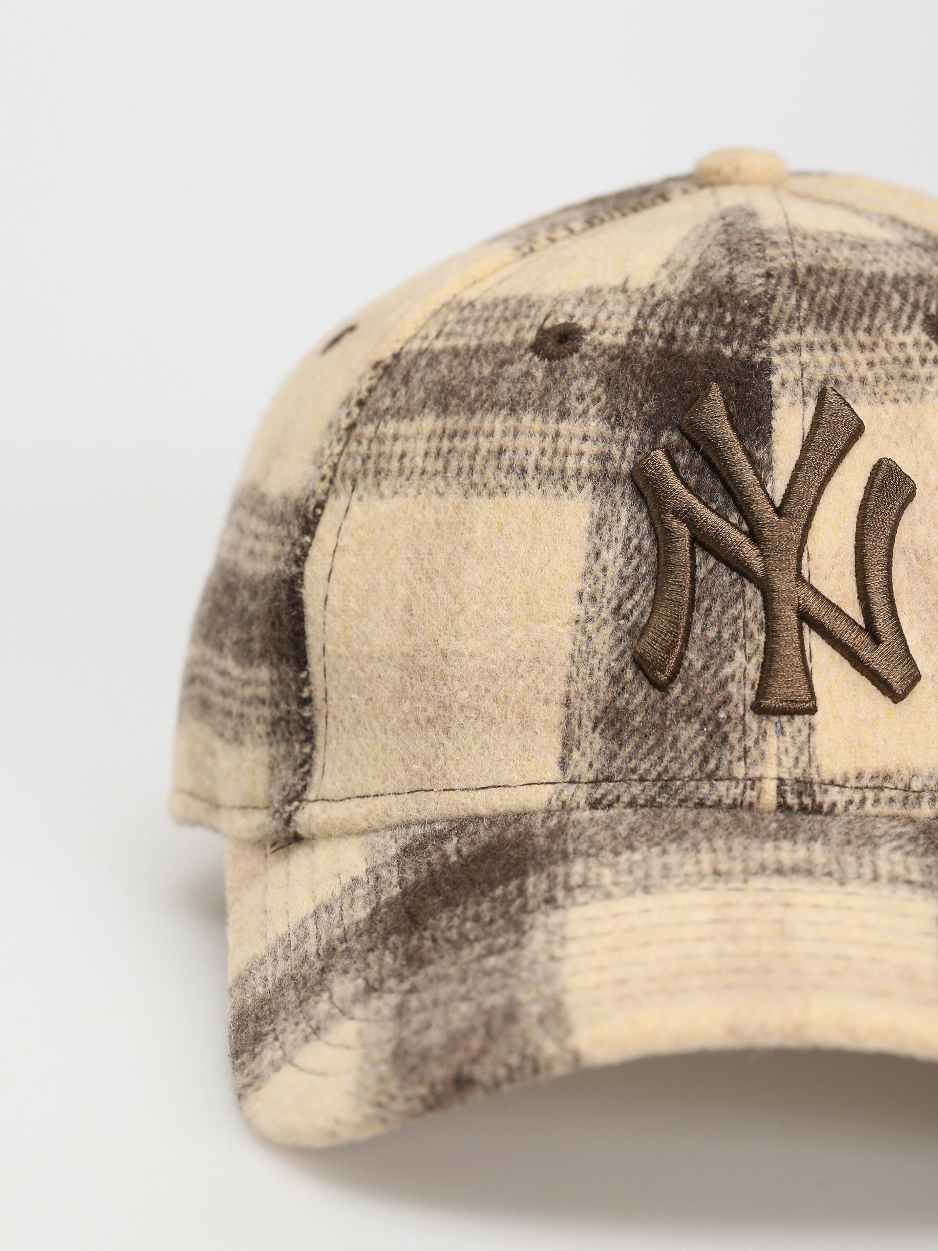 New Era Plaid 9Forty New York Yankees Baseball sapka Wmn (wall/stone)