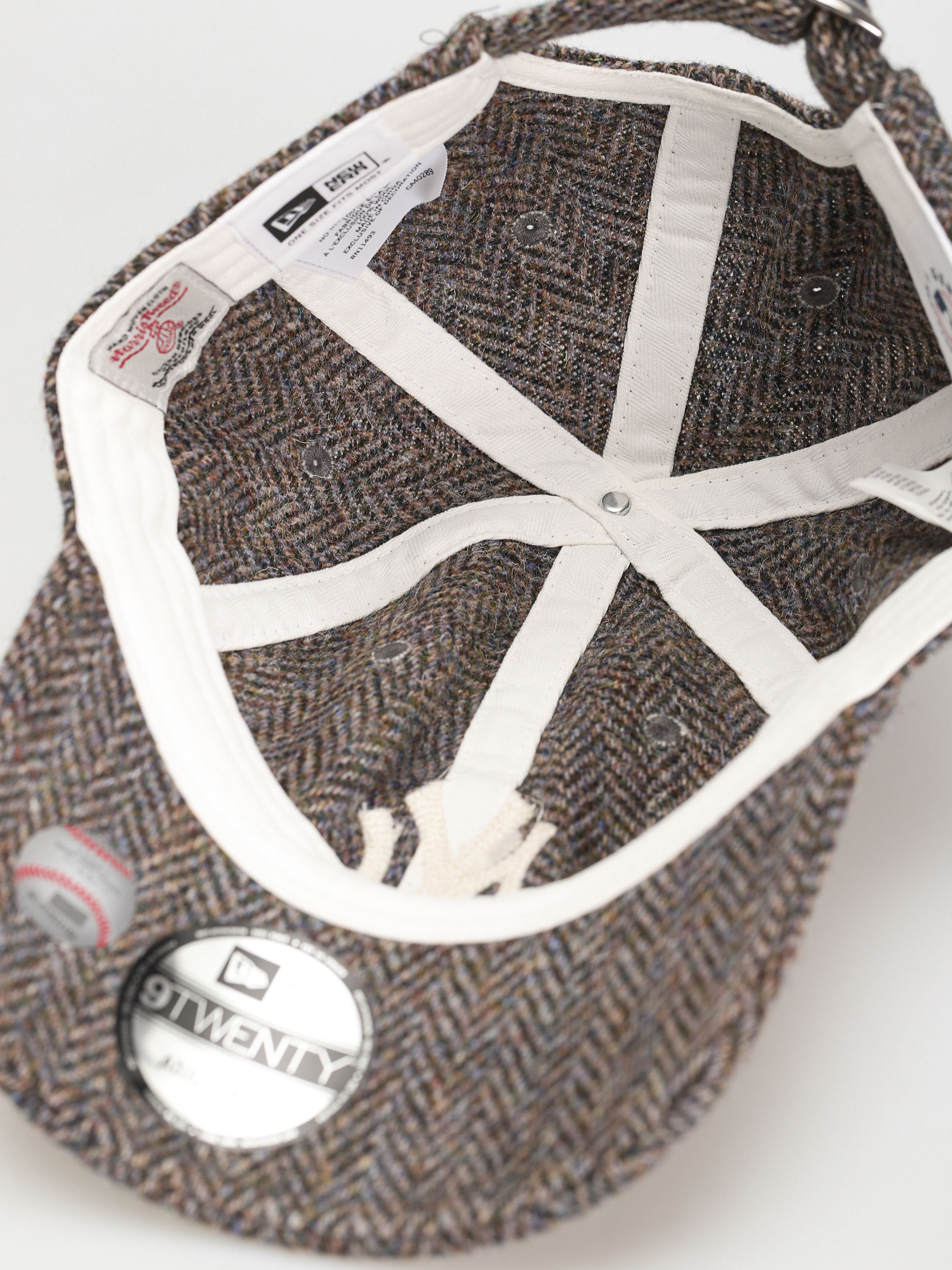 New Era MLB 9Twenty Tweed Pack Baseball sapka (brown/off white)