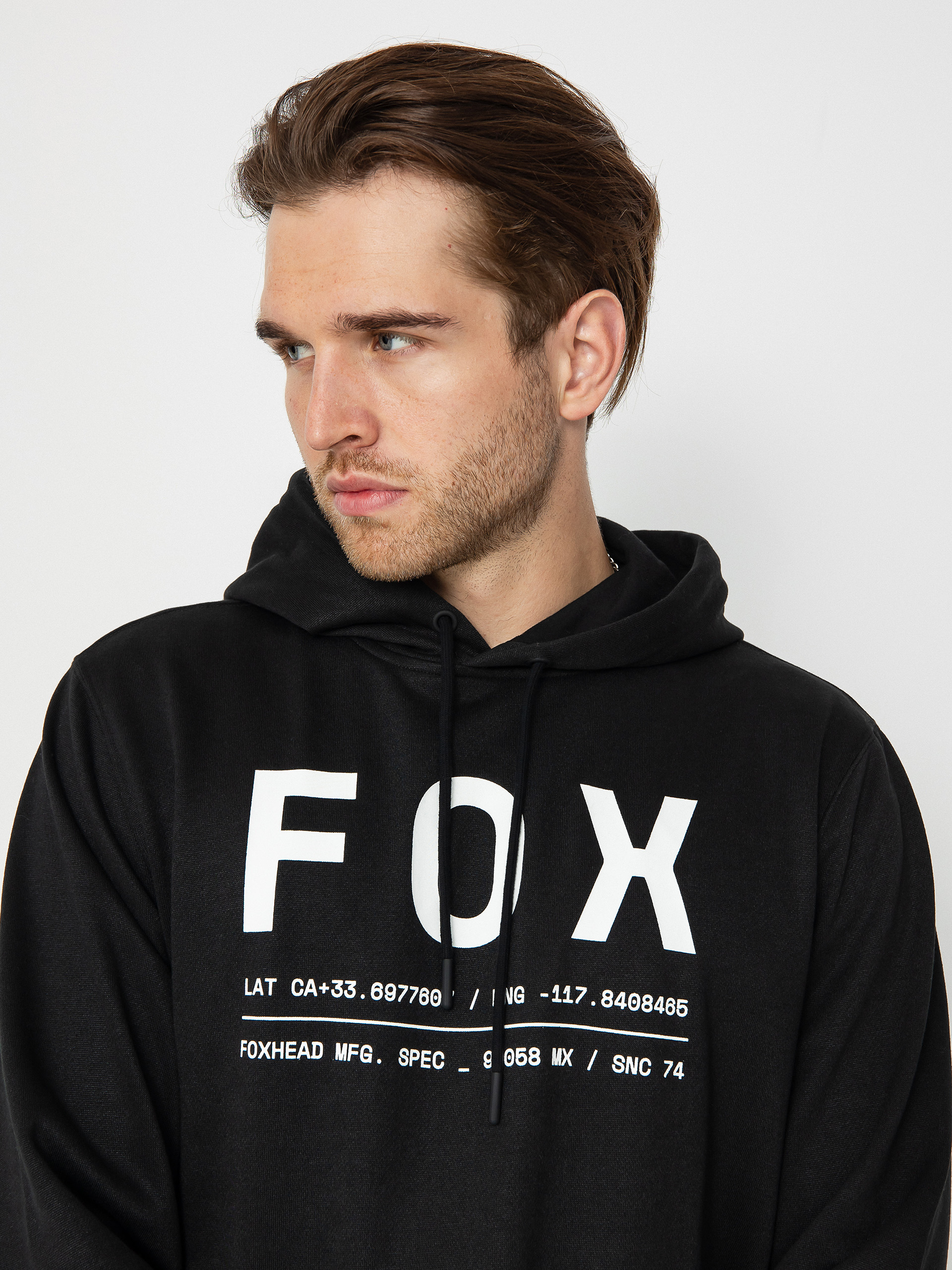 Fox Nontop HD Kapucnis pulóver (black)