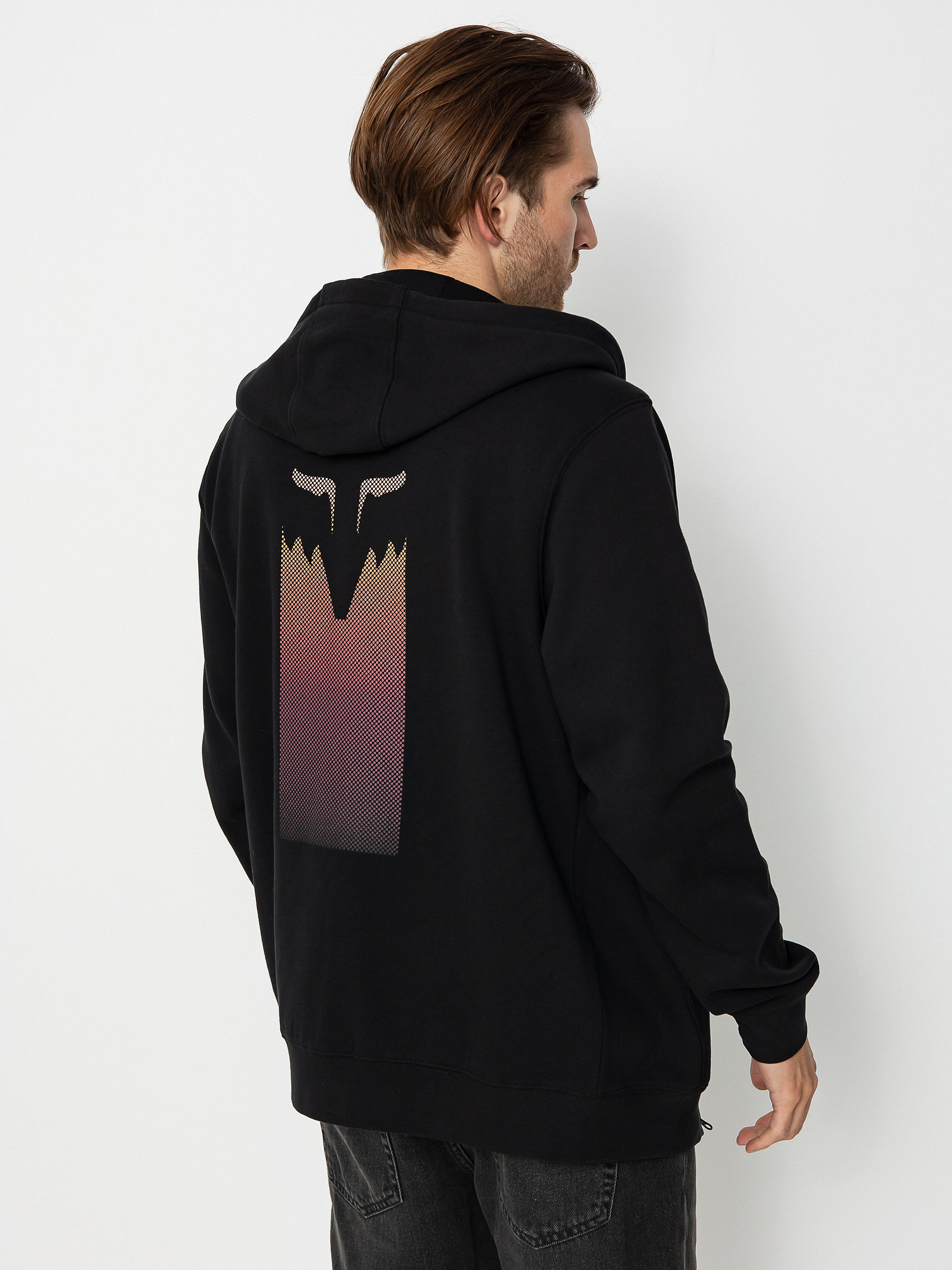 Fox Flora HD Kapucnis pulóver (black)