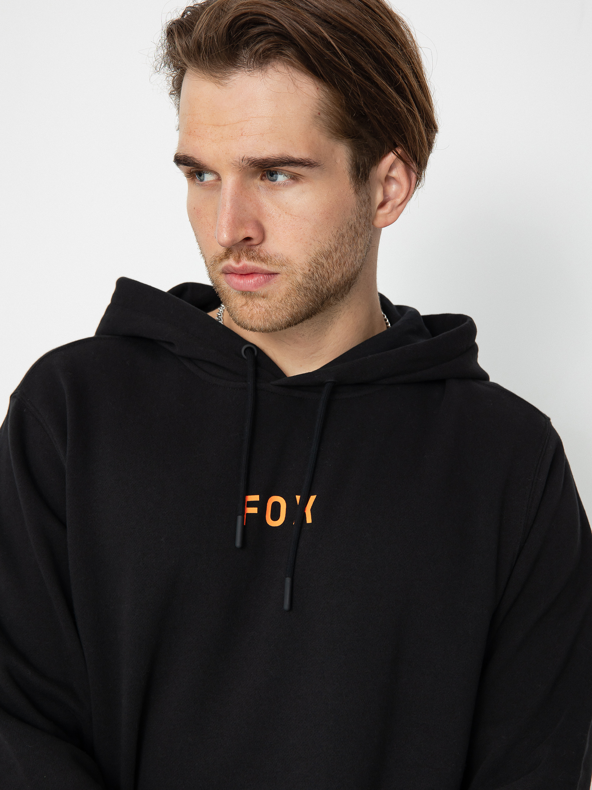 Fox Magnetic HD Kapucnis pulóver (black)