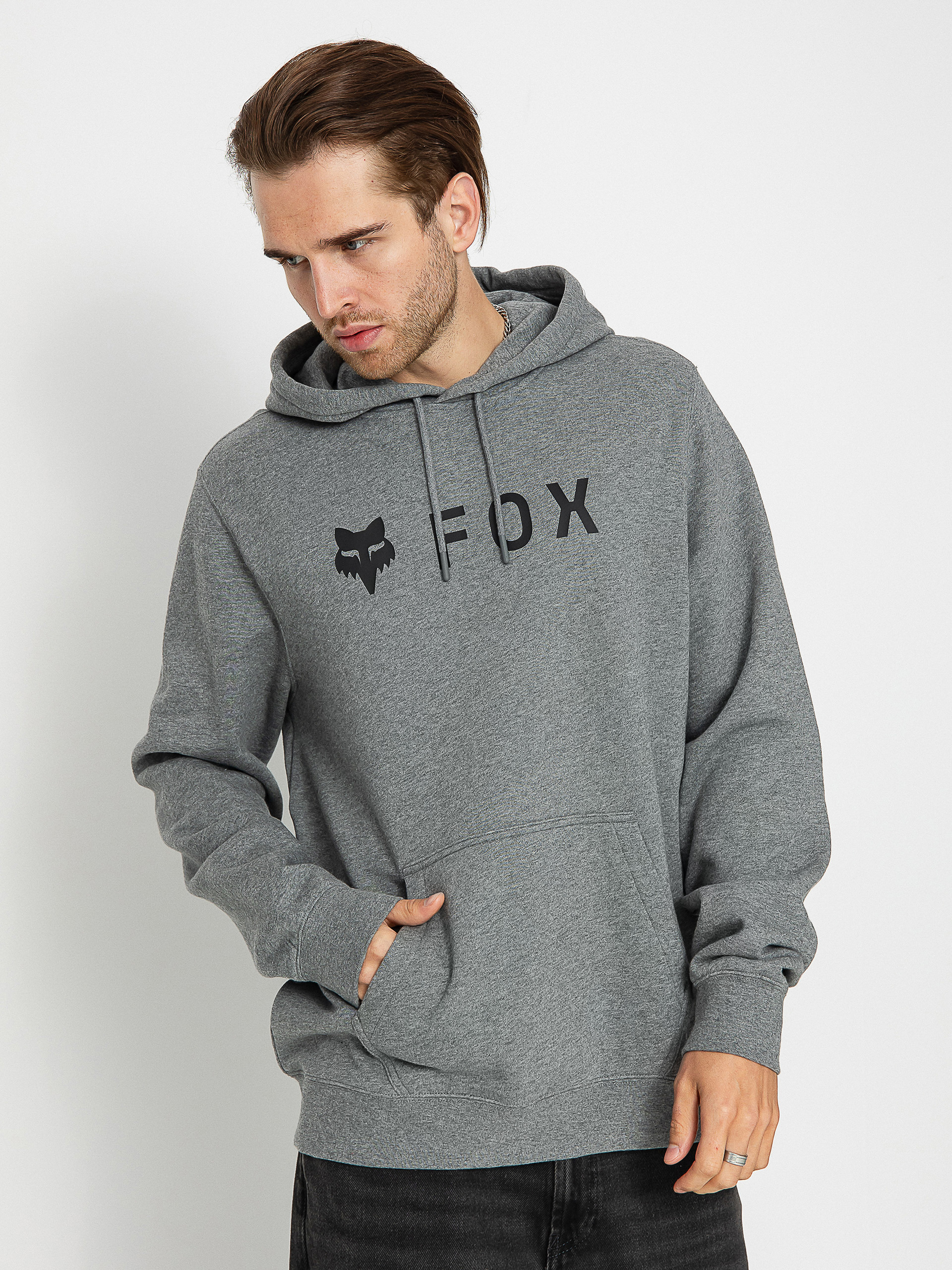Fox Absolute HD Kapucnis pulu00f3ver (heather/graphite)