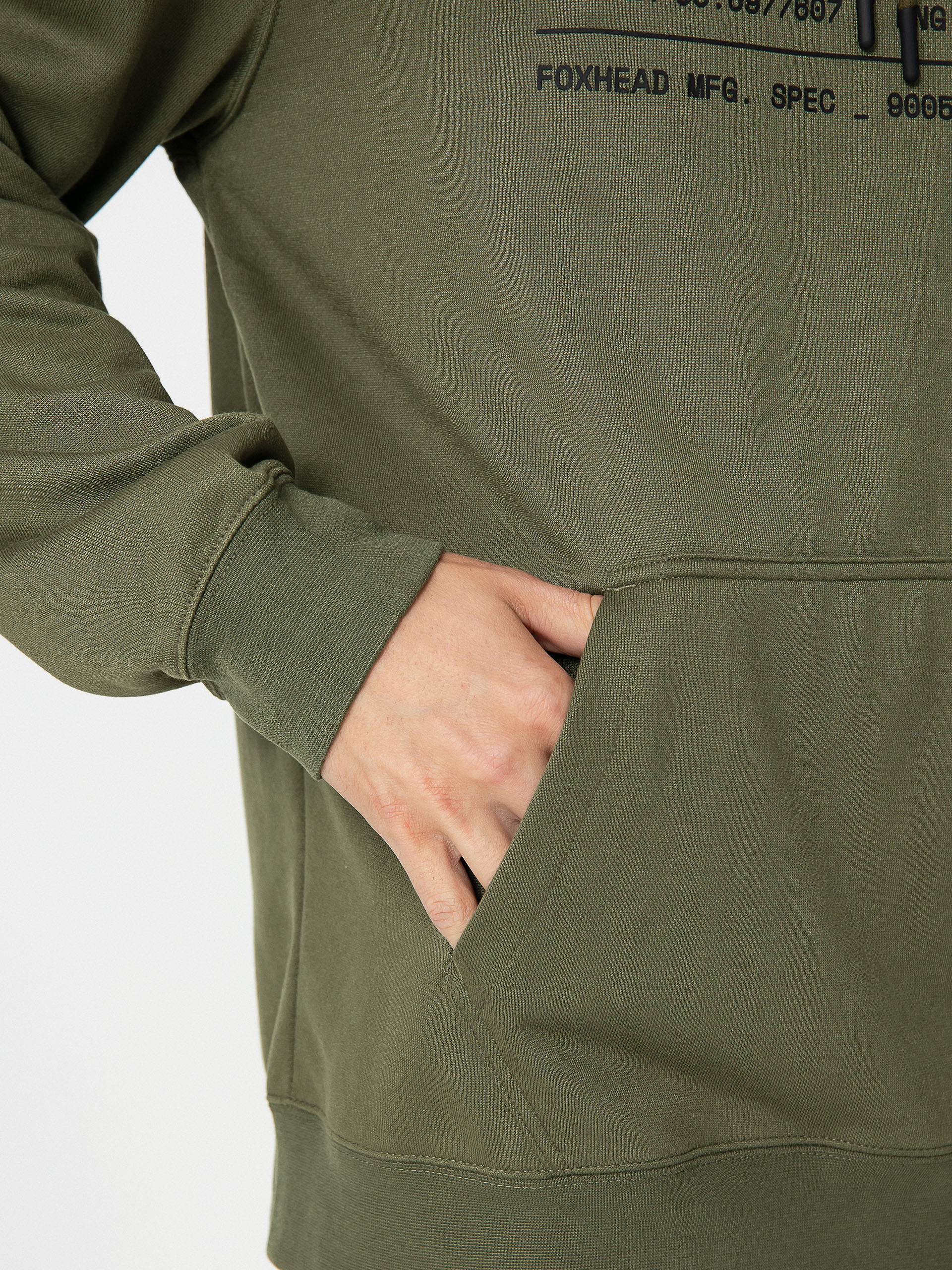 Fox Nontop HD Kapucnis pulóver (olive/green)