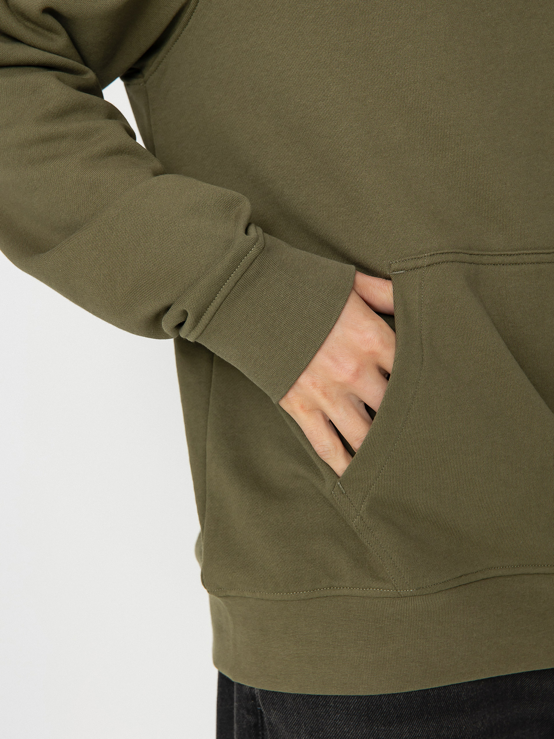 Fox Leo HD Kapucnis pulóver (olive/green)