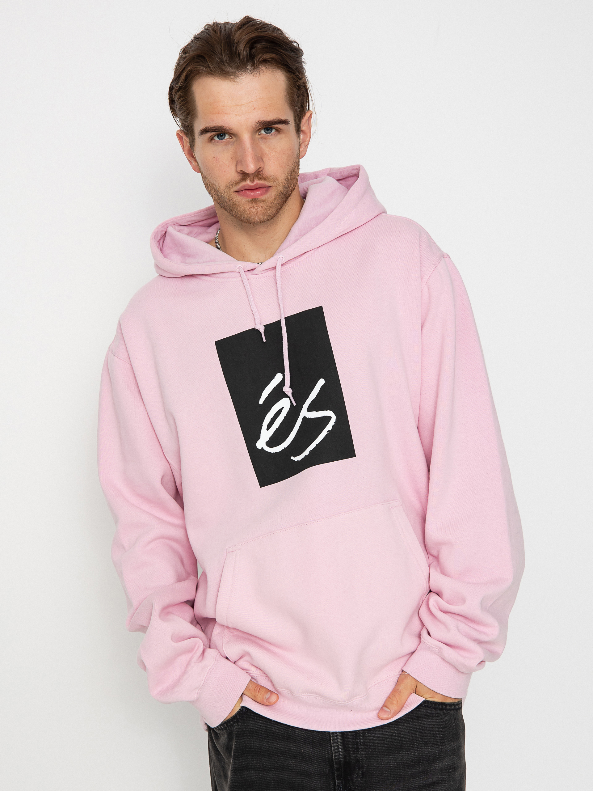 eS Main Block HD Kapucnis pulóver (pink)