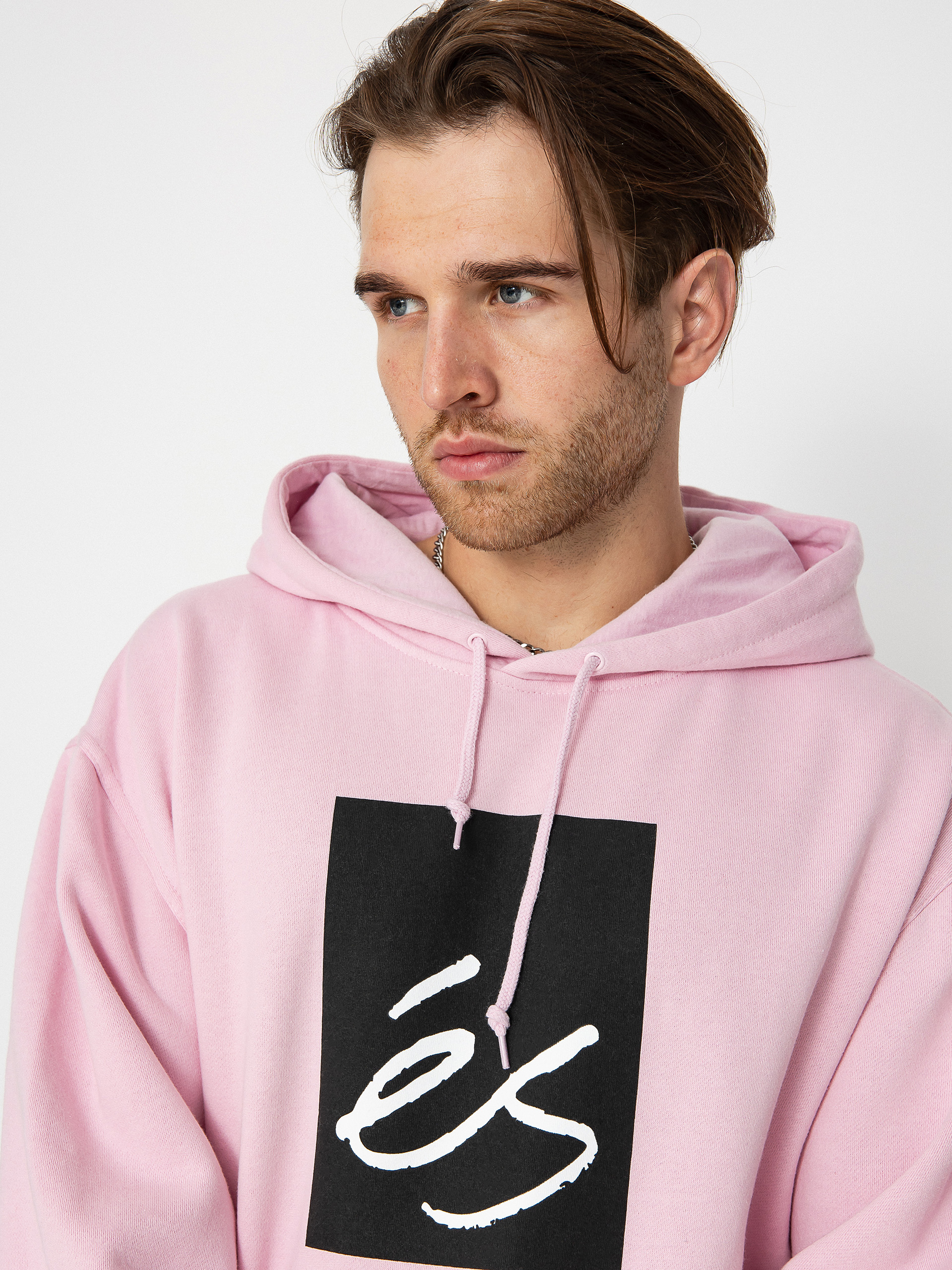 eS Main Block HD Kapucnis pulóver (pink)