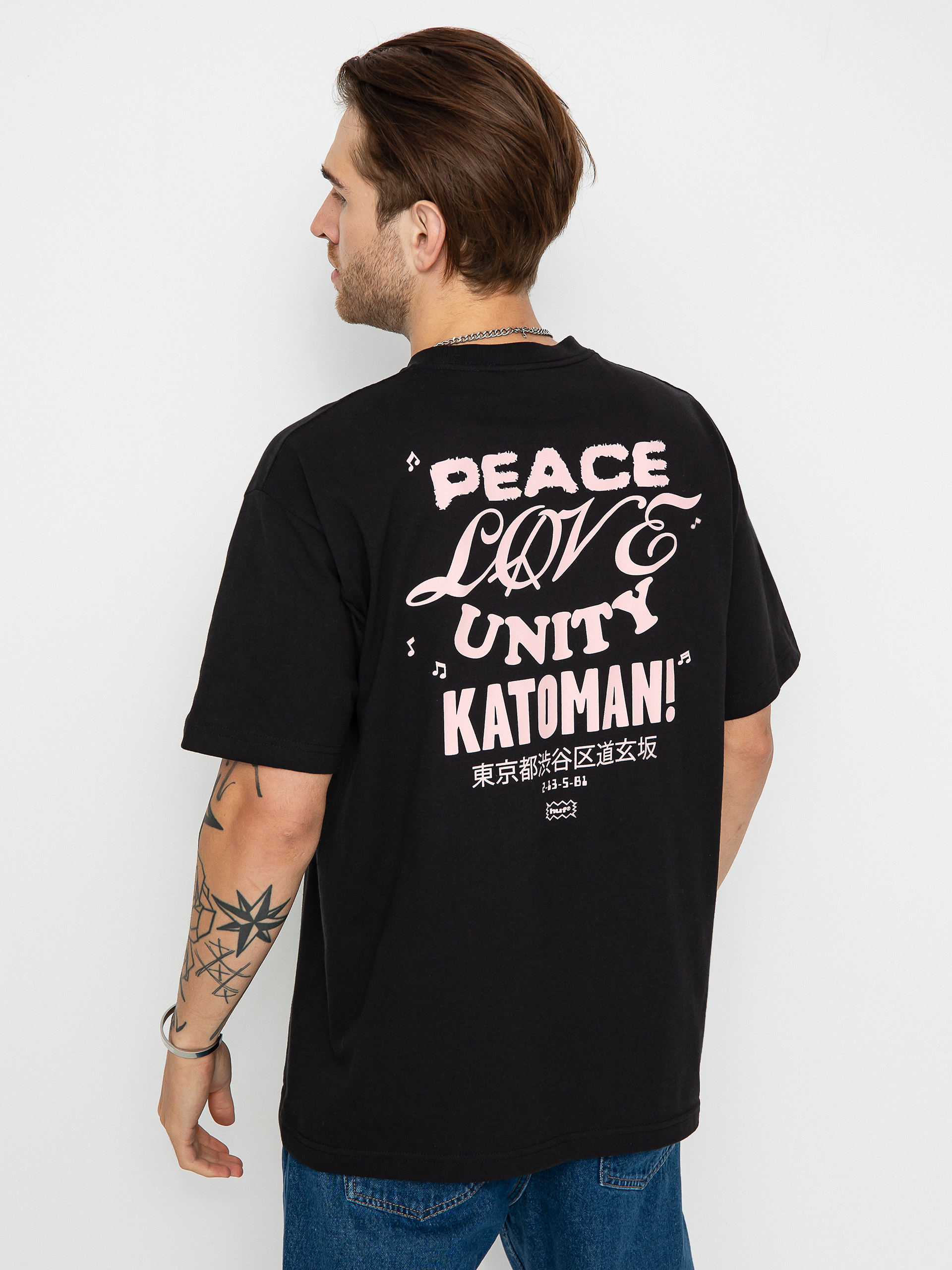 HUF Beat Cafe póló (black)