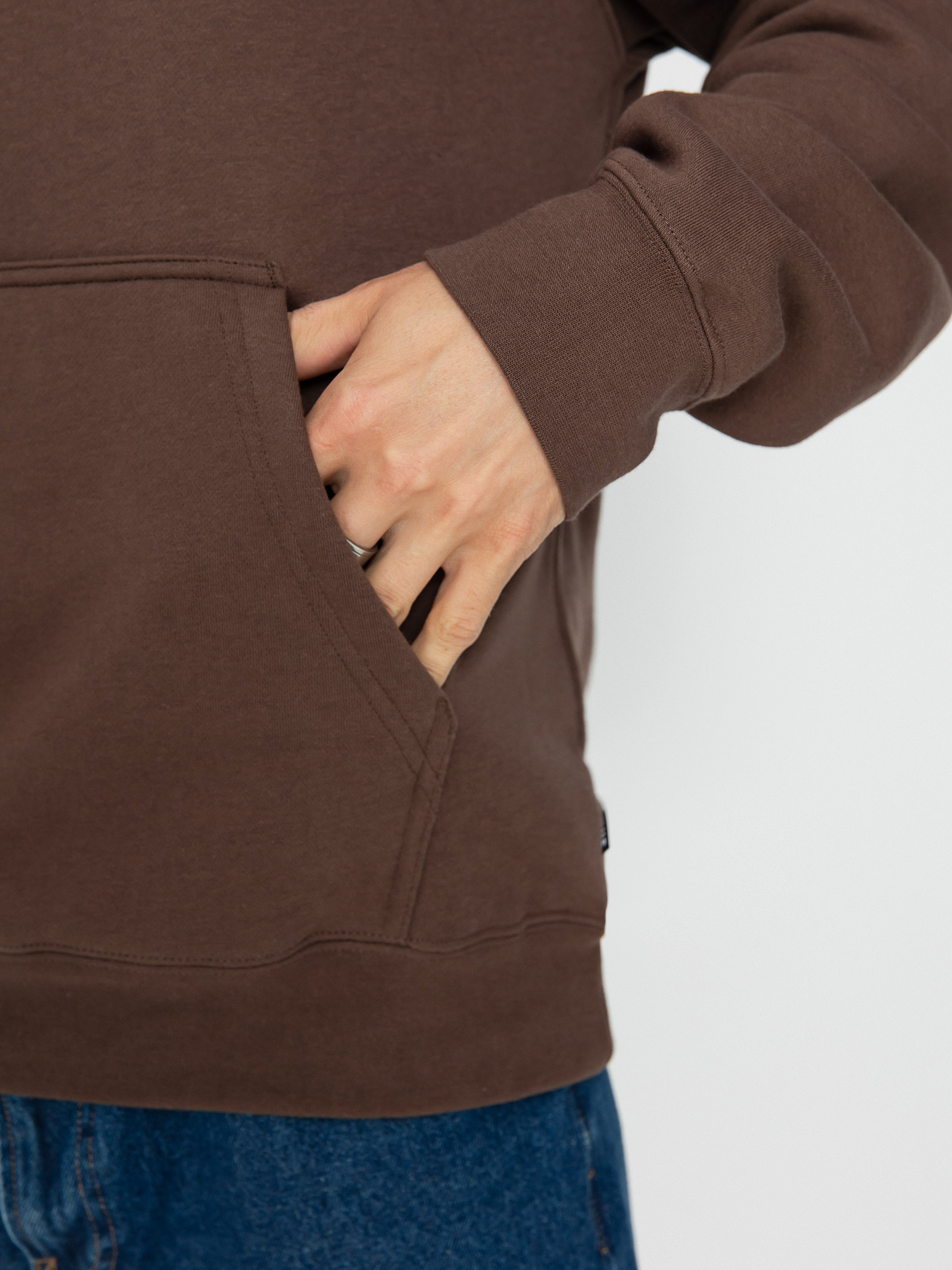 HUF Box HD Kapucnis pulóver (coffee)