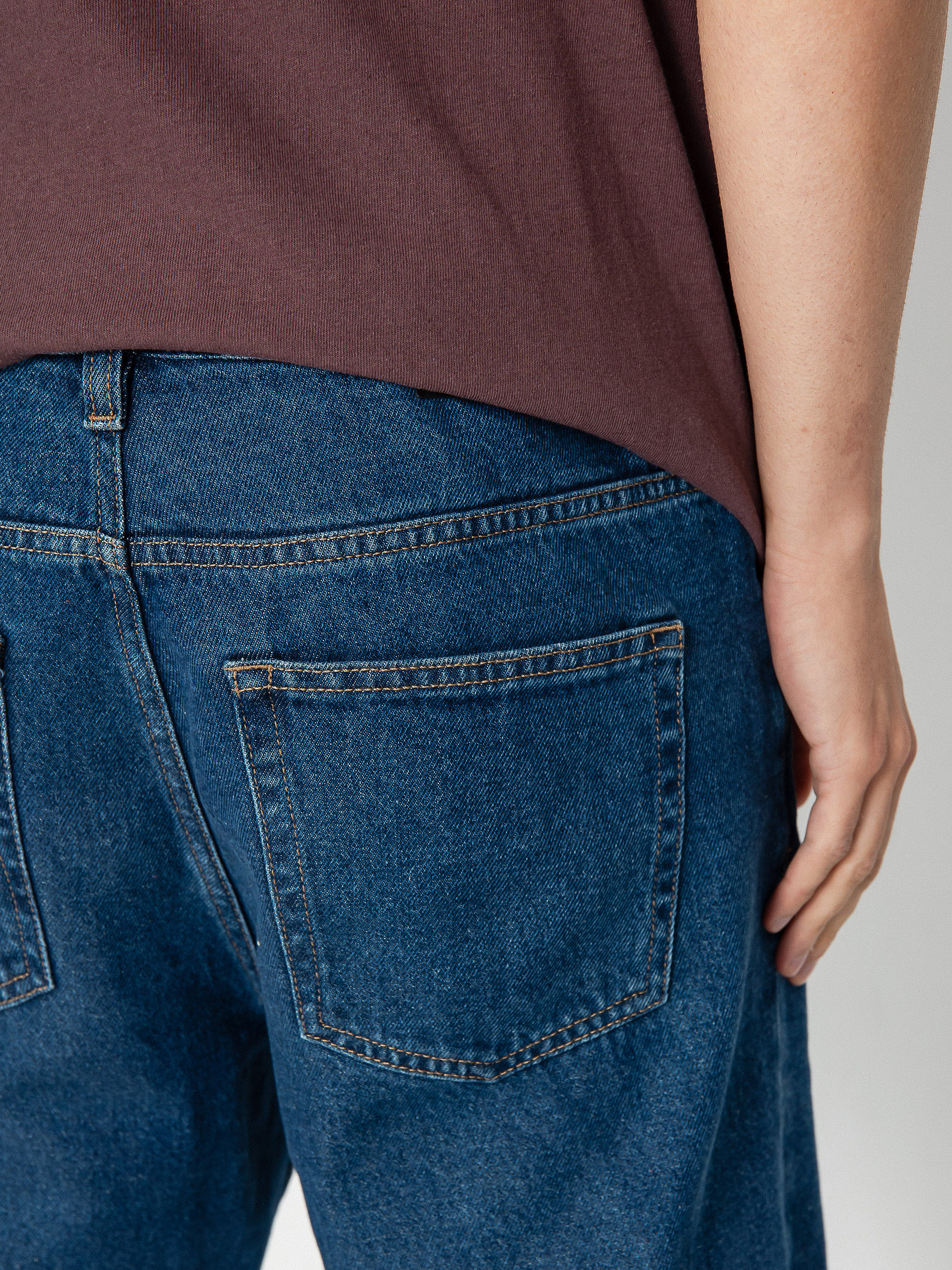 DC Worker Relaxed Kisnadrág (indigo dark)