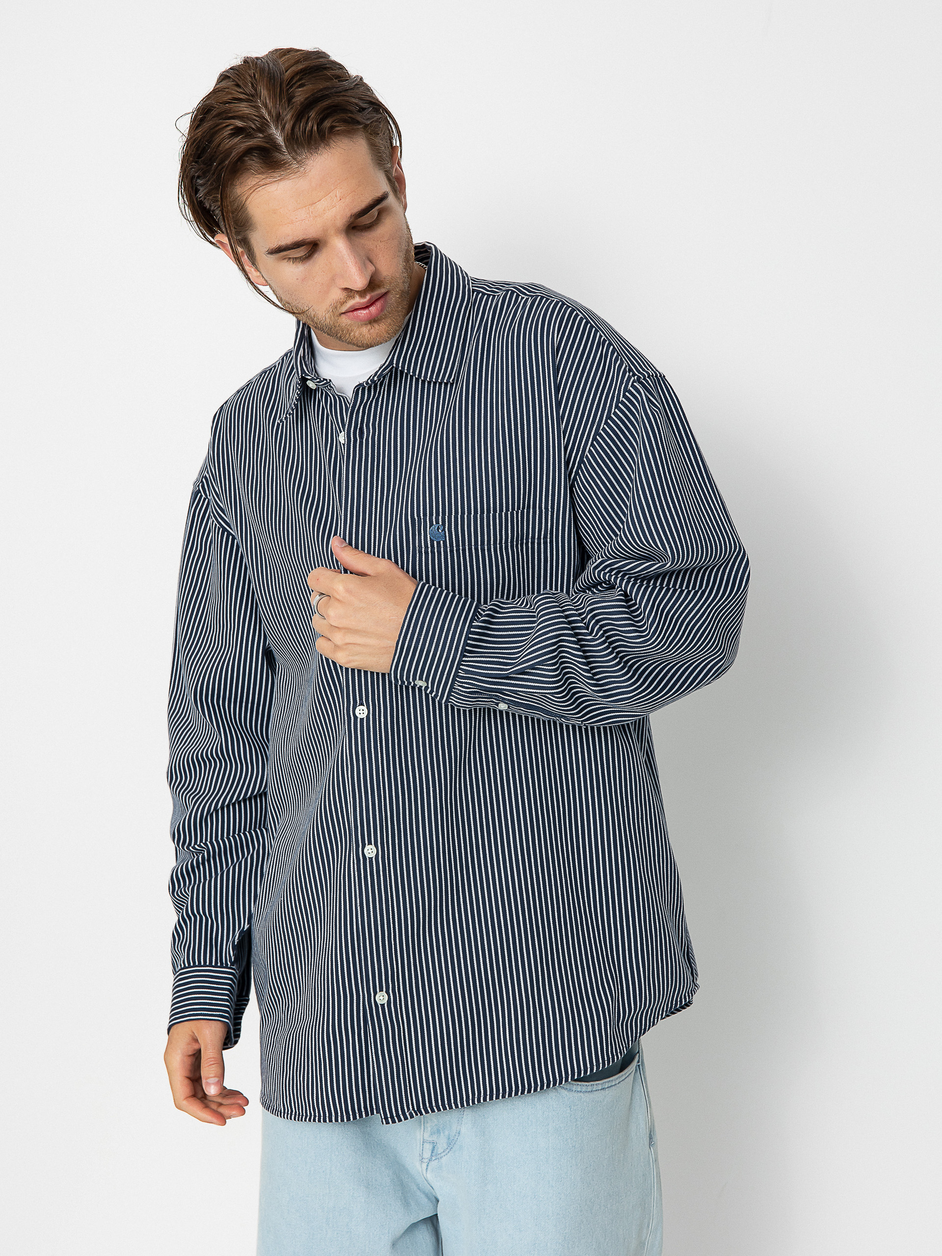 Carhartt WIP Kyle Ing (kyle stripe white/blue)