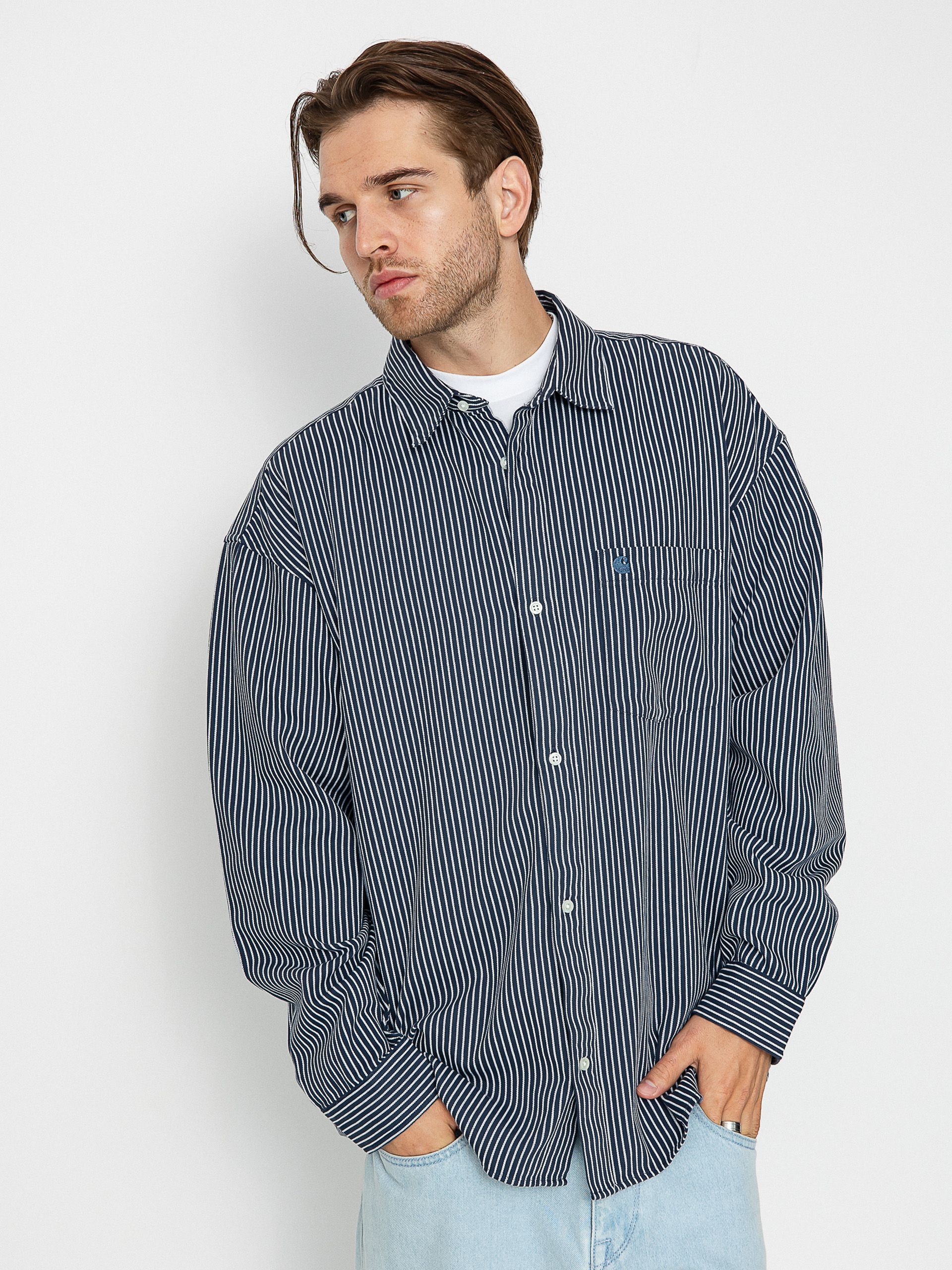 Carhartt WIP Kyle Ing (kyle stripe white/blue)