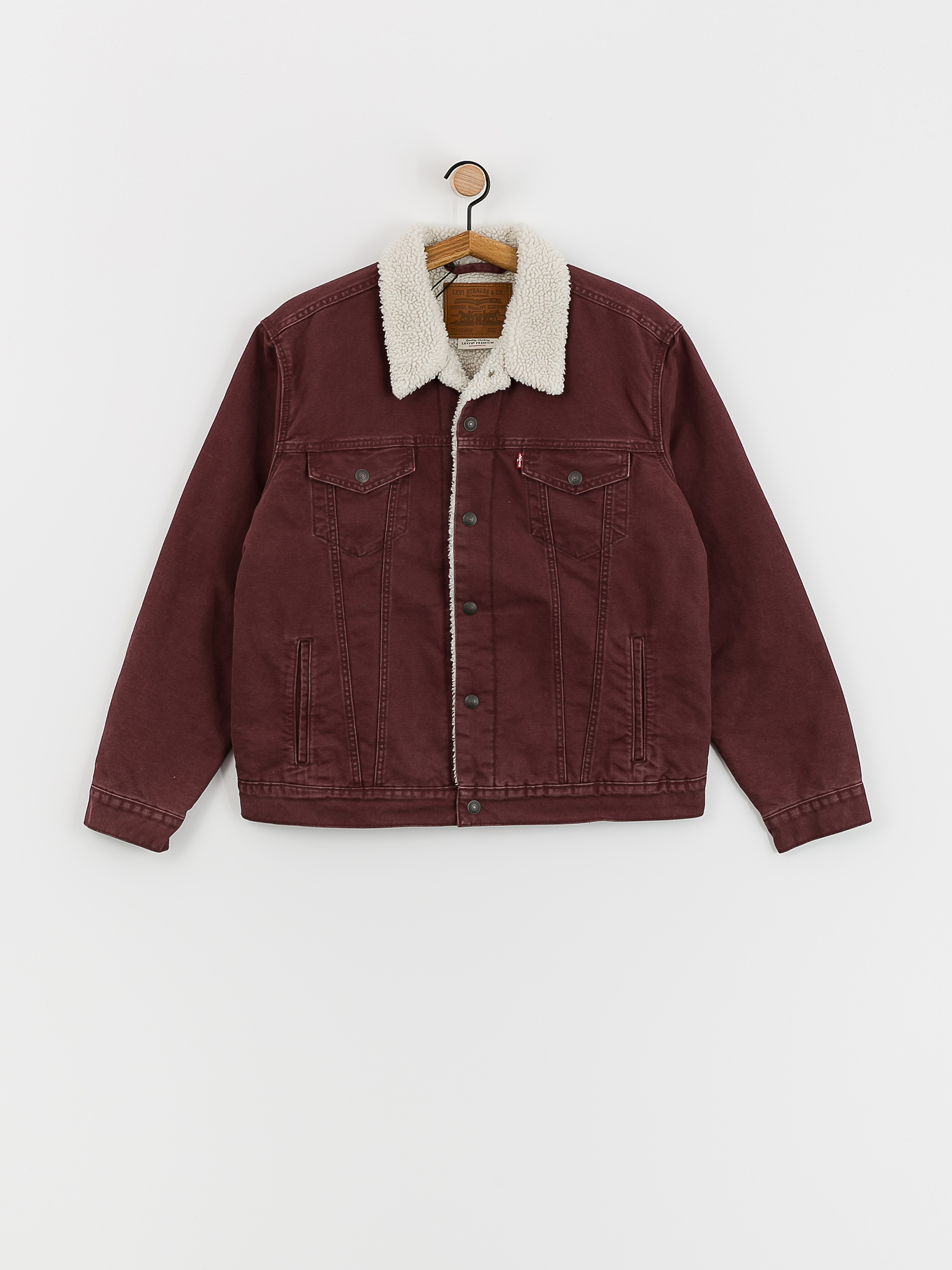 Levi's® Type 3 Sherpa Trucker Dzseki (decadent chocolate)