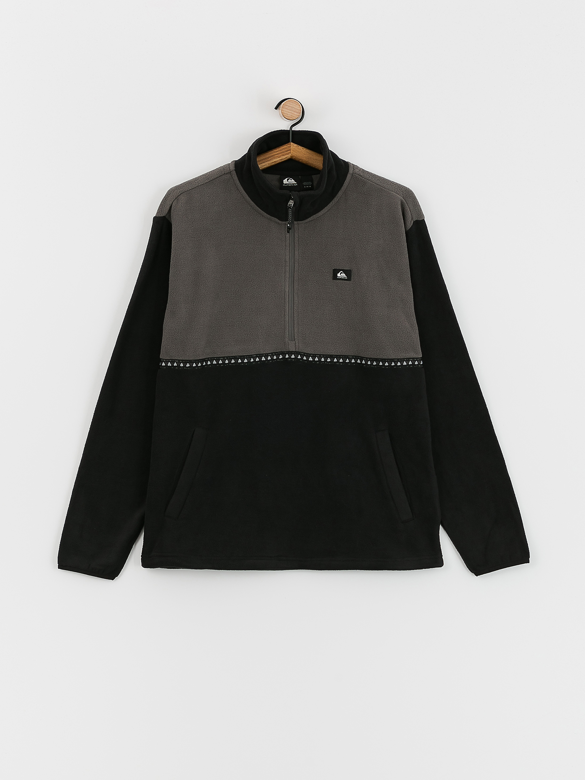 Férfi Quiksilver Taped Off Polár pulóver (black)