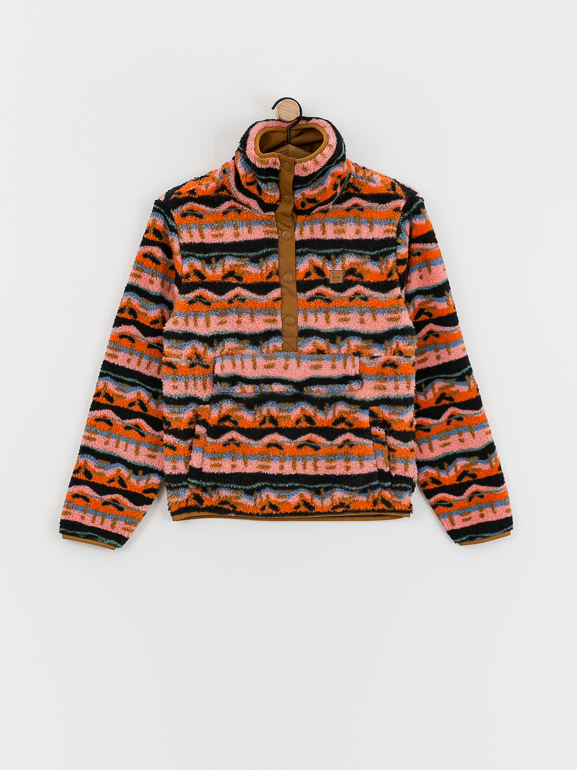 Női Billabong Switchback Pullover Polár pulóver (papaya)