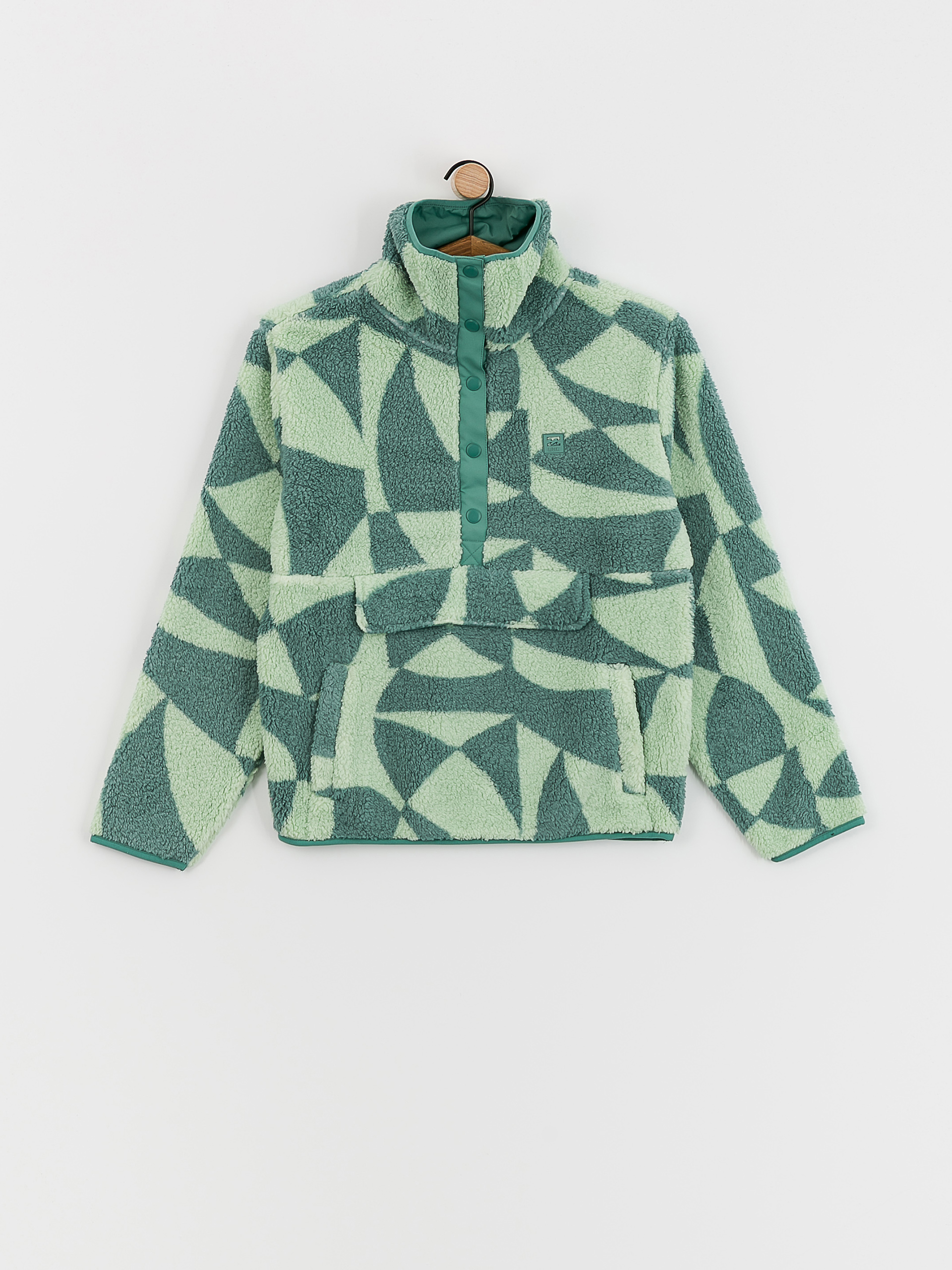 Női Billabong Switchback Pullover Polár pulóver (pine)