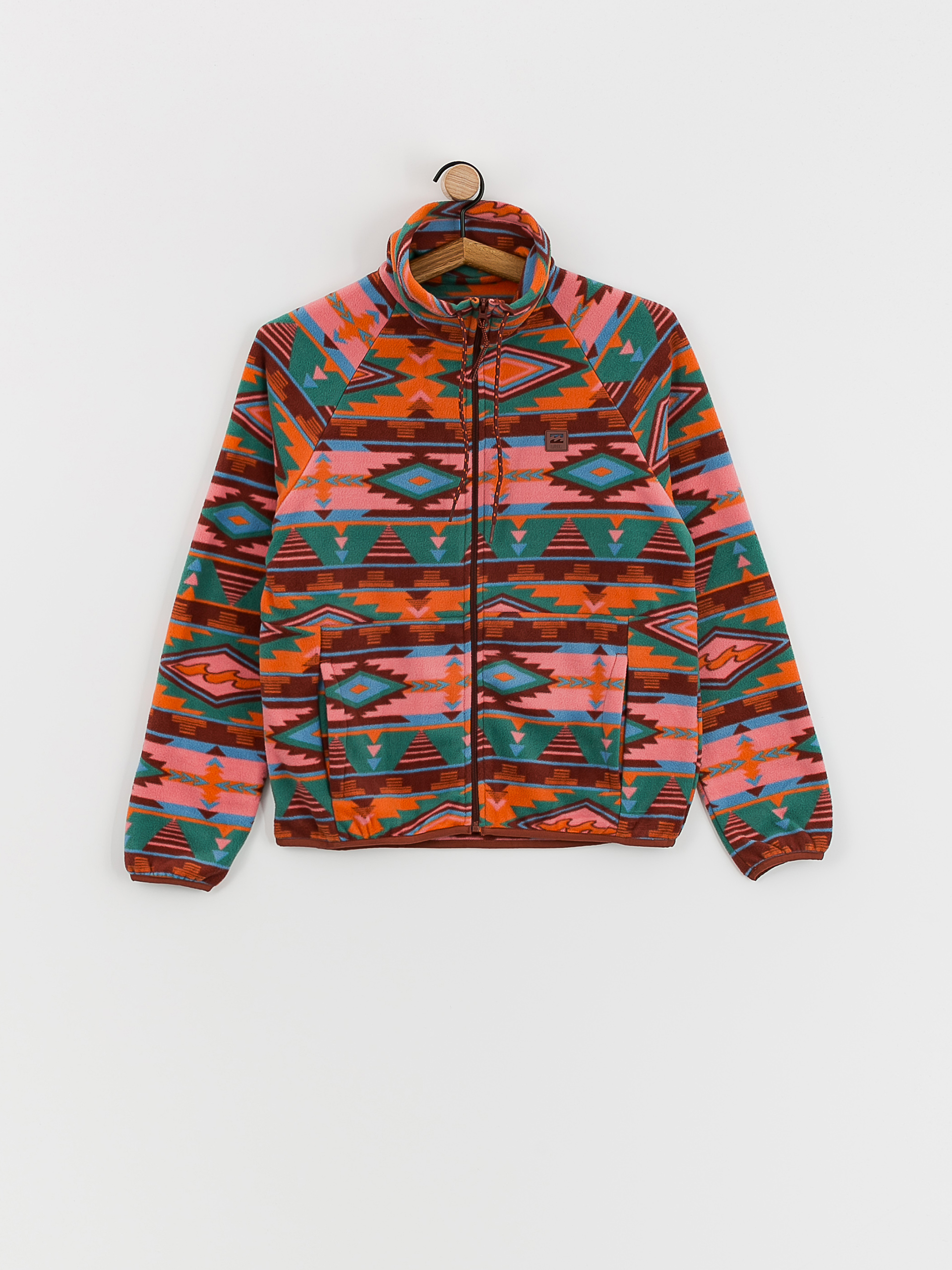 Női Billabong Boundary Polár pulóver (rosewood)