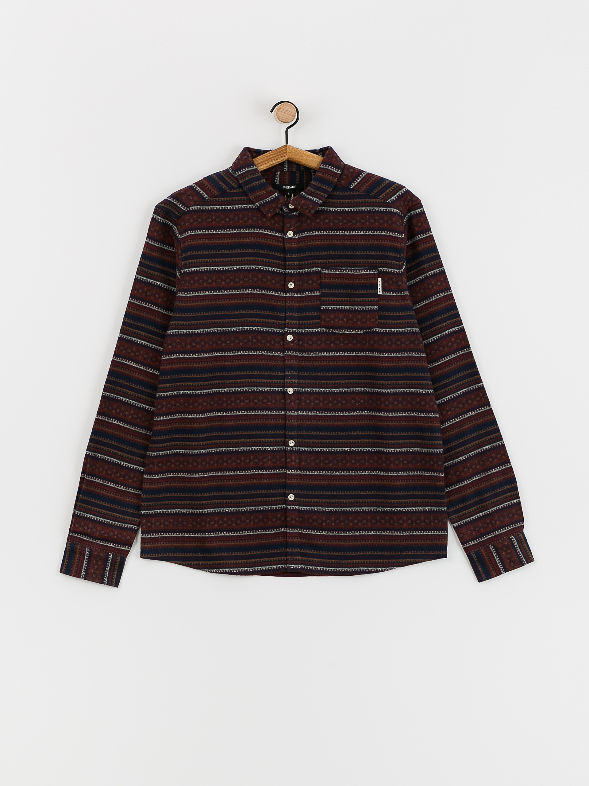 Iriedaily Insito Stripe Ing (navy wine)