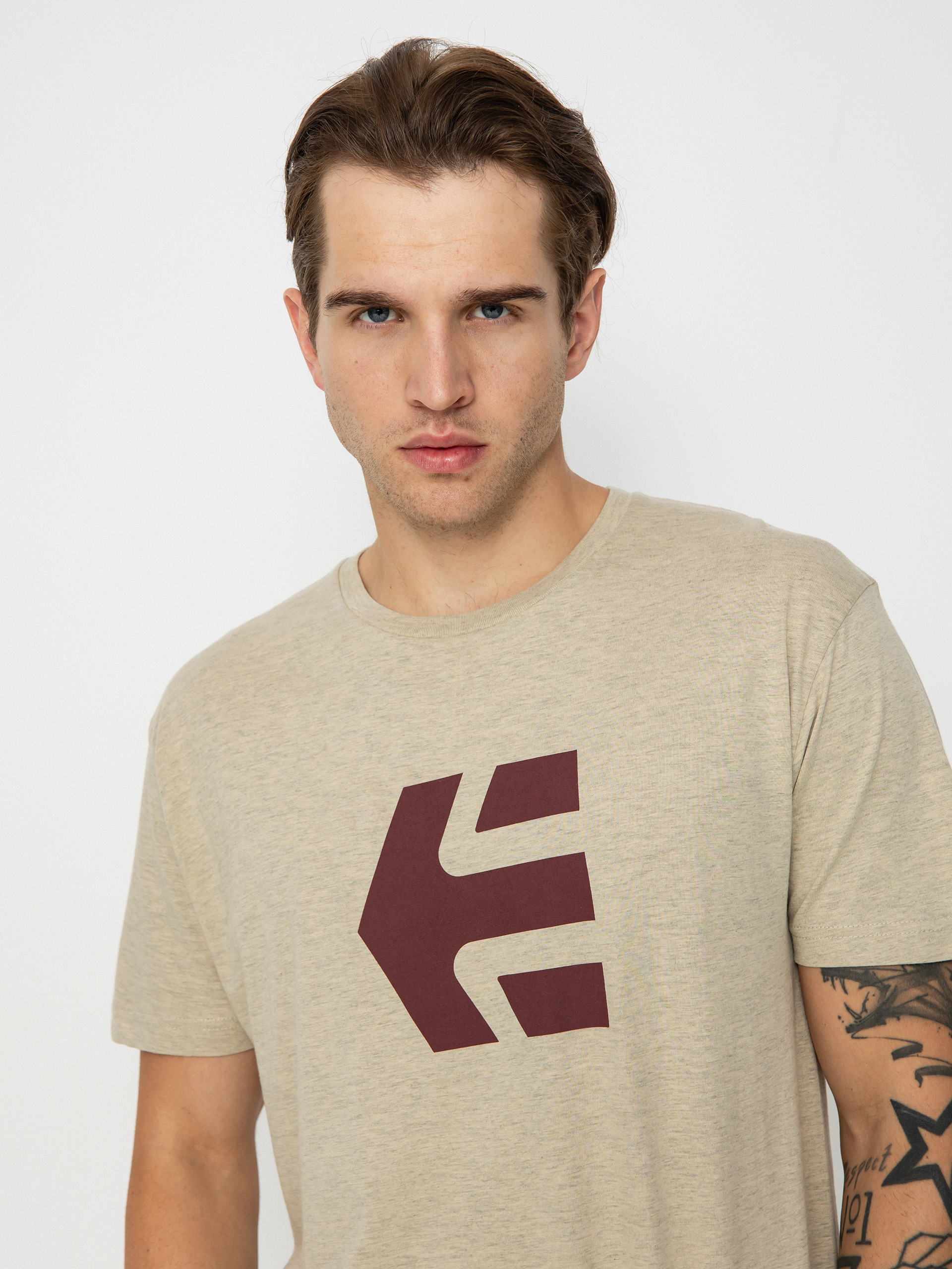 Etnies Icon póló (warm grey)