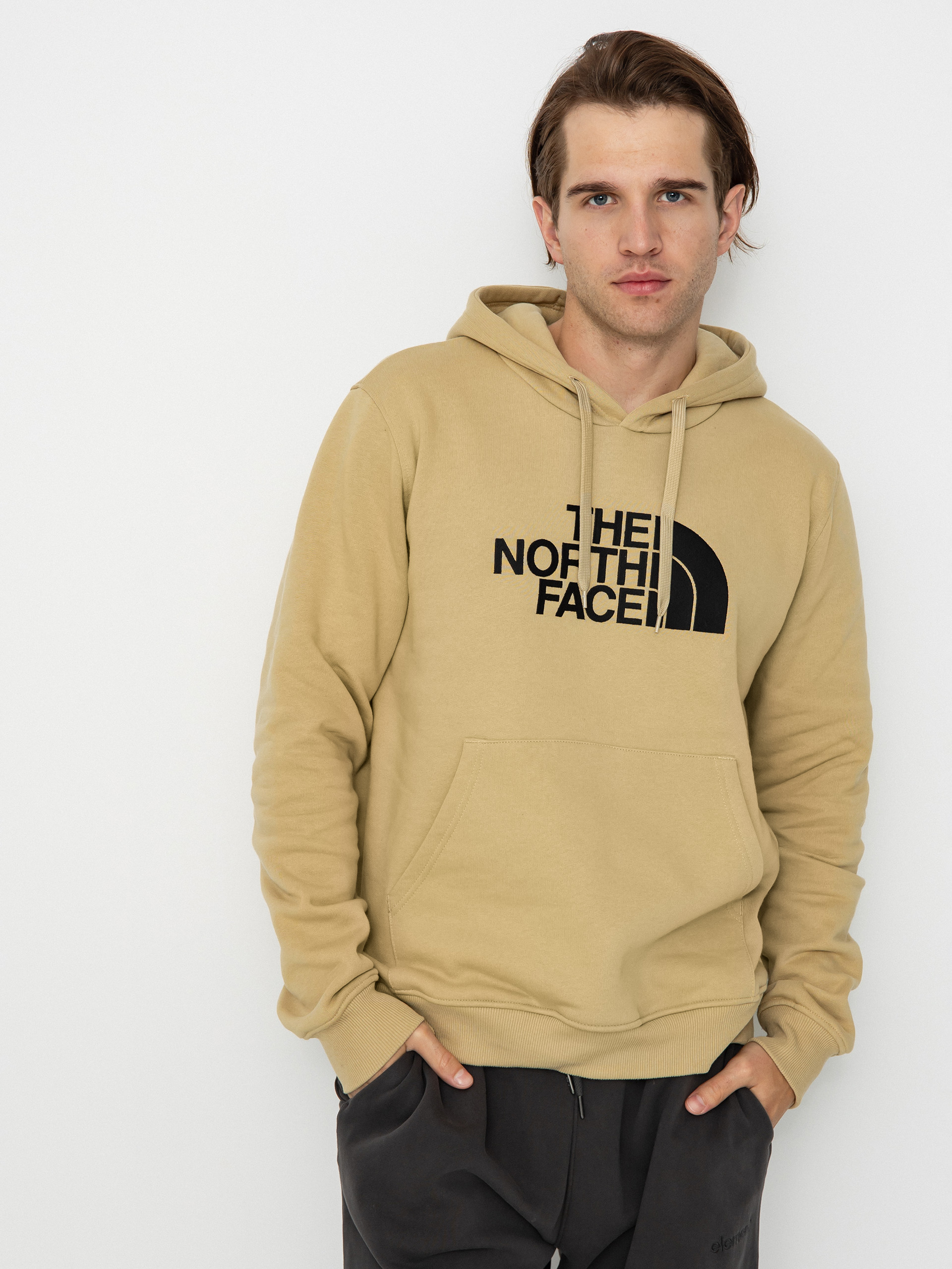 The North Face Drew Peak HD Kapucnis pulóver (khaki stone)