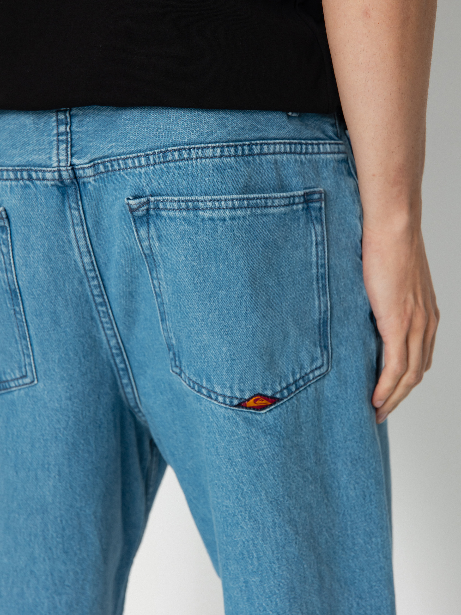 Quiksilver Baggy Nineties Wash Kisnadrág (ashley blue)