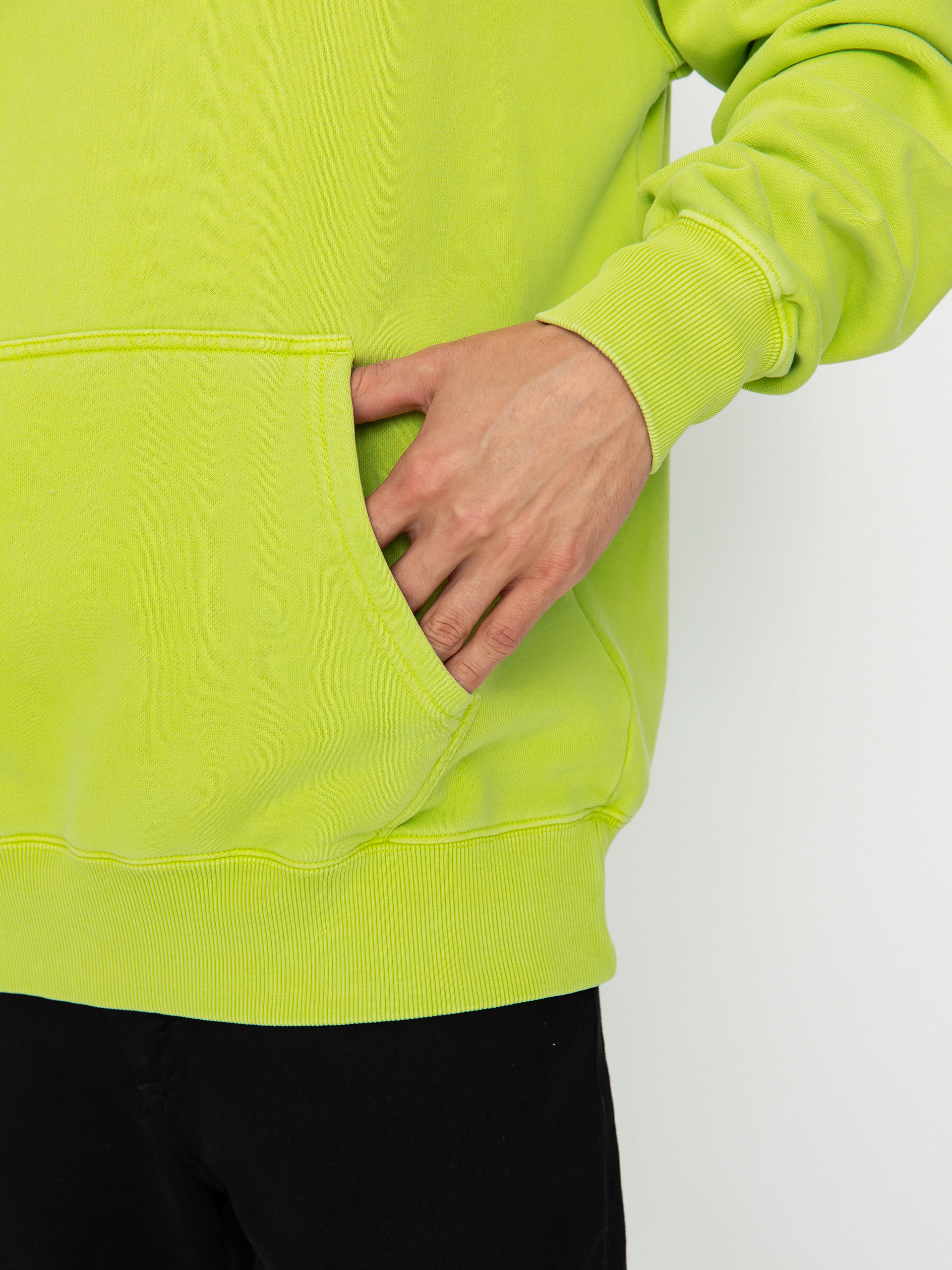 Element z kapturem Cornell 3.0 Pulóver (lime punch)