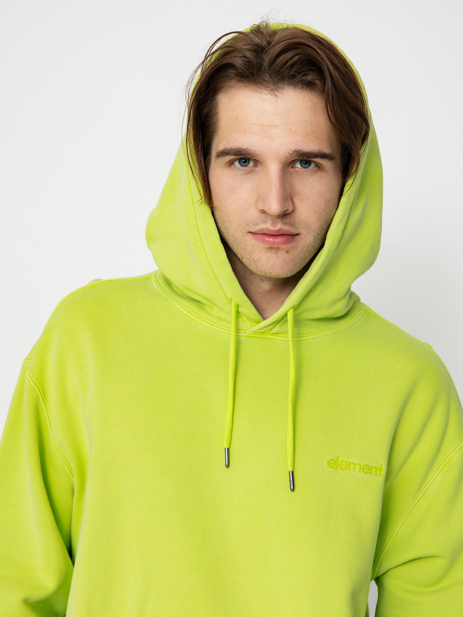 Element z kapturem Cornell 3.0 Pulóver (lime punch)