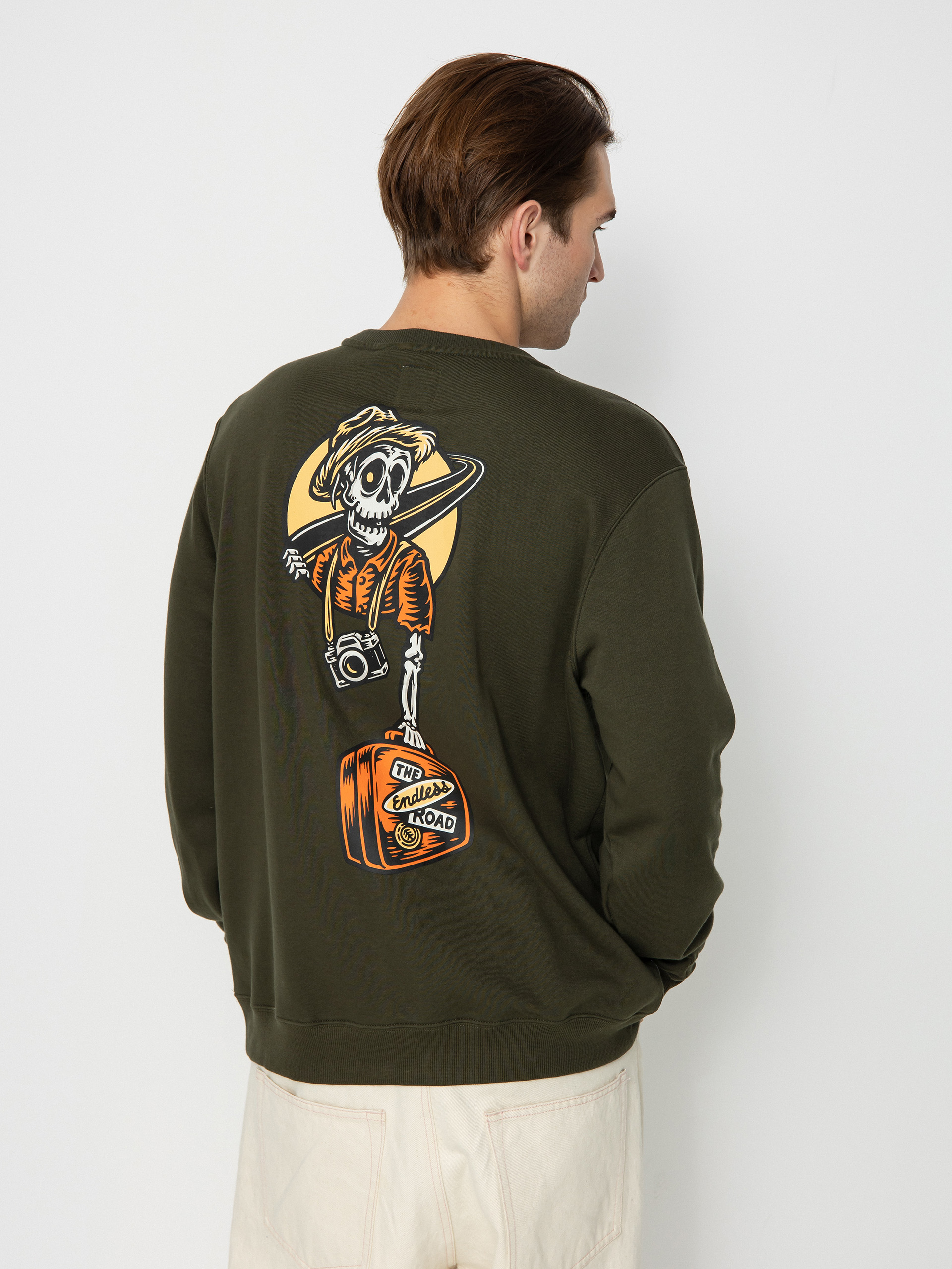 Element Timber Traveler Pulóver (forest night/solid)