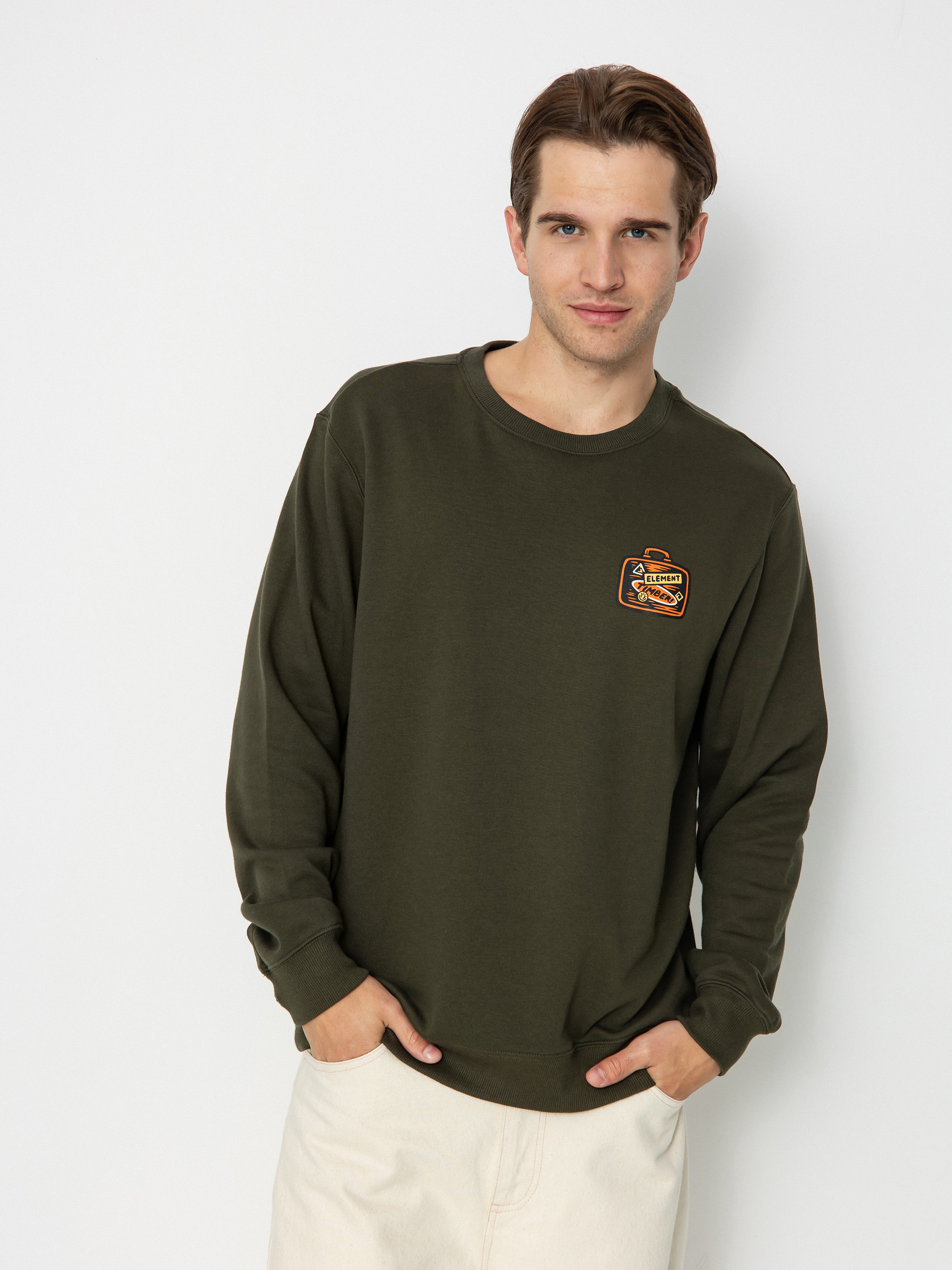 Element Timber Traveler Pulóver (forest night/solid)