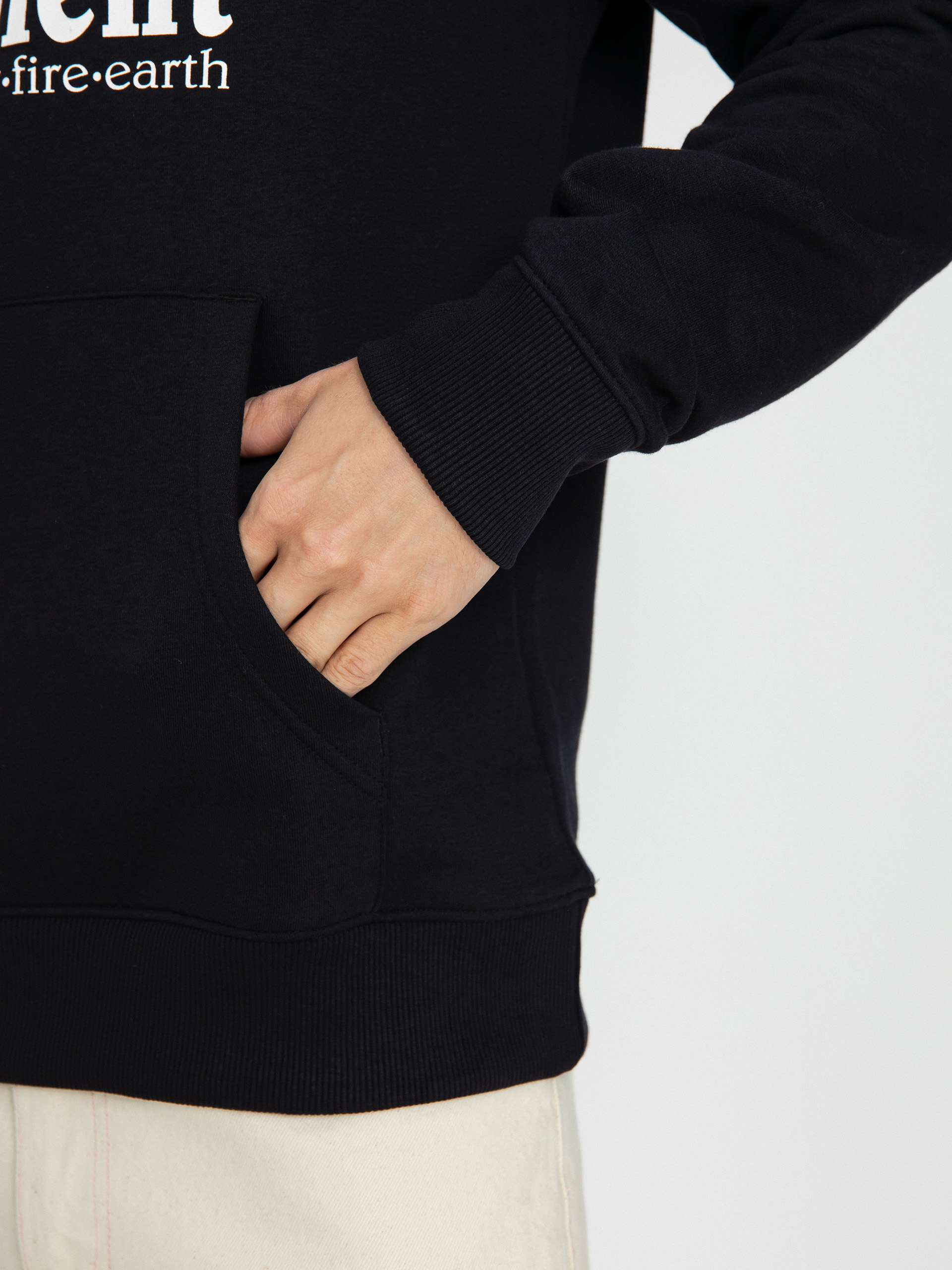 Element Vertical Kapucnis pulóver (flint black)