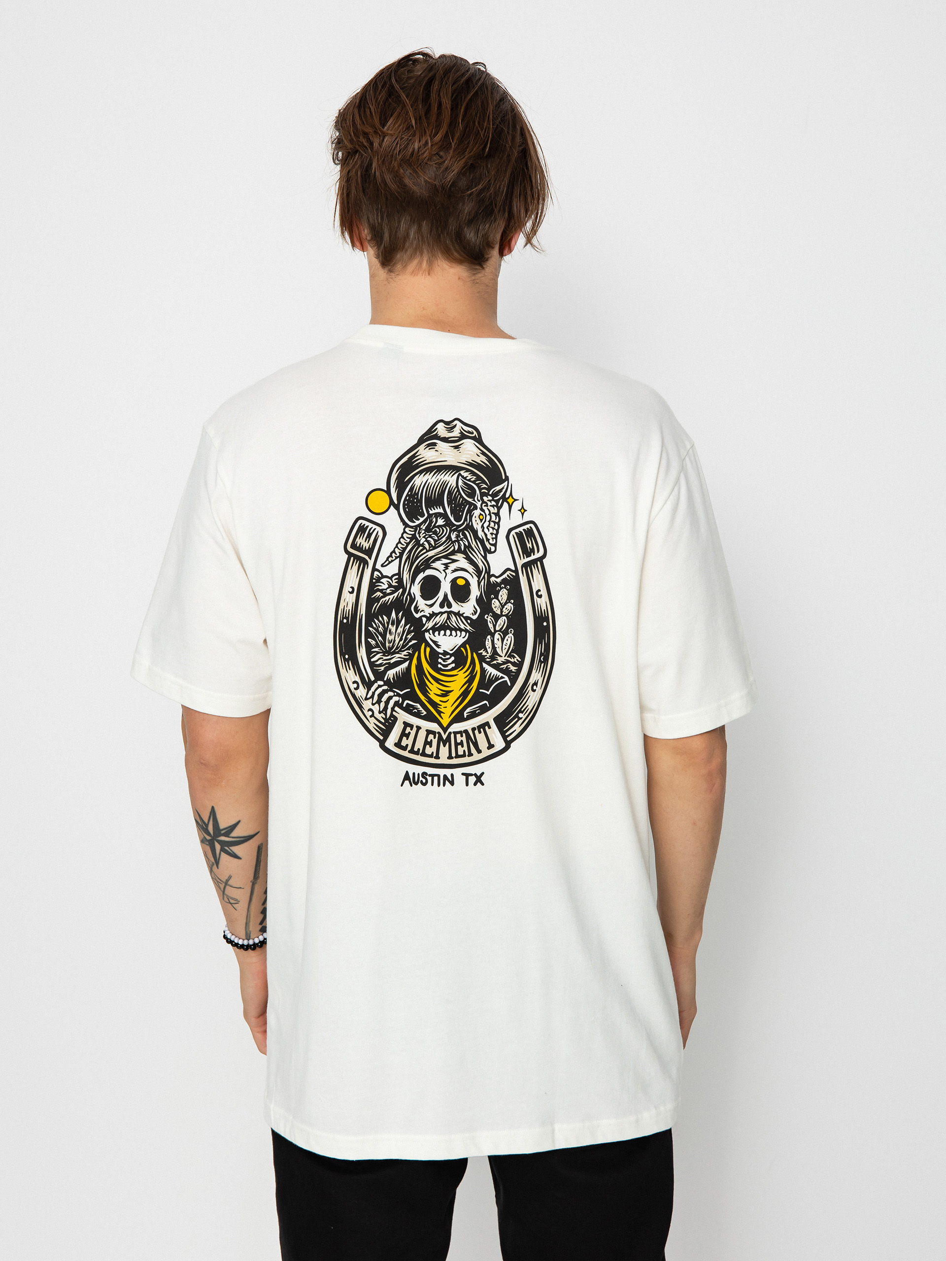 Element Horse Shoe póló (egret)