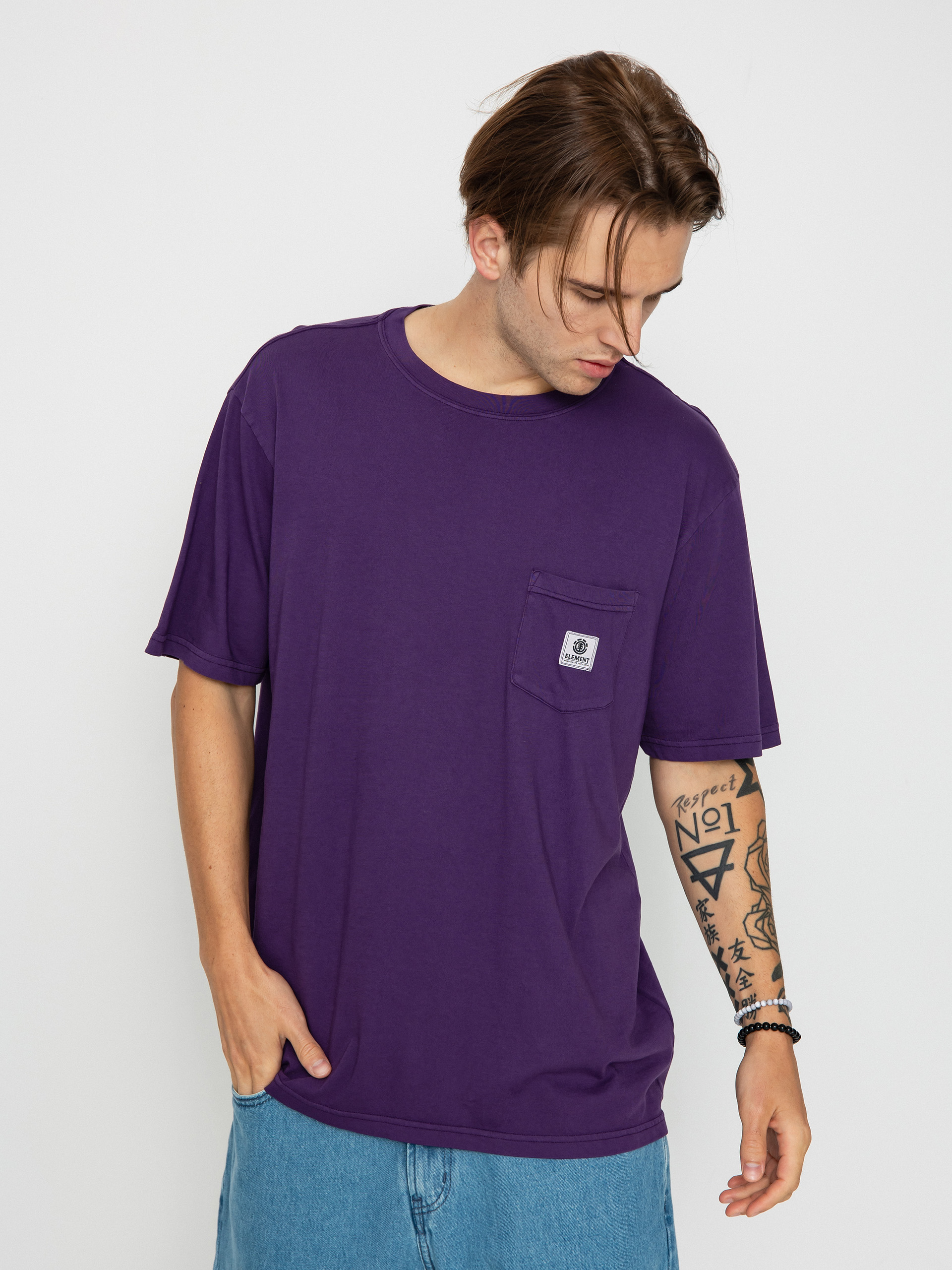 Element Basic Pkt póló (grape)