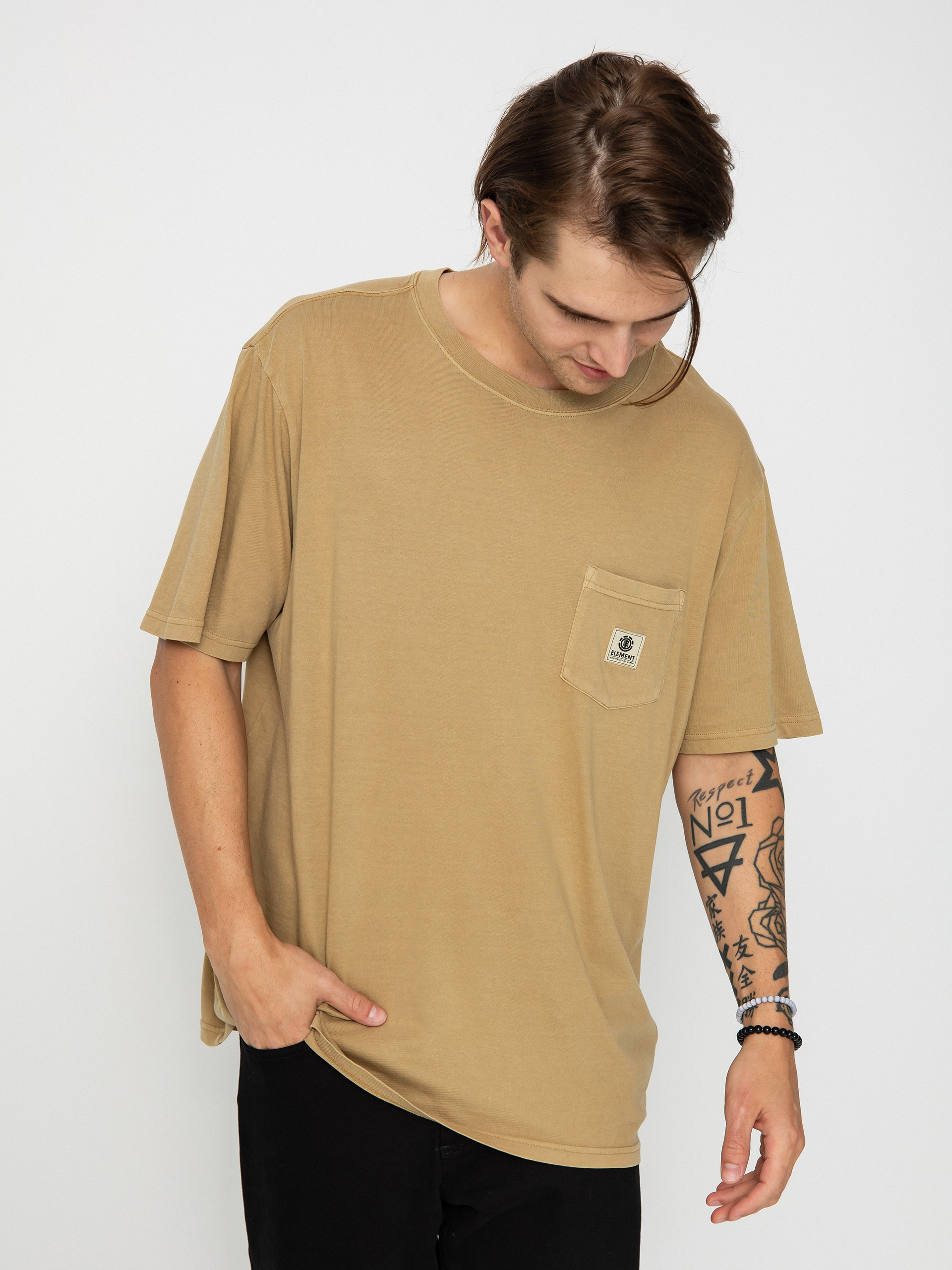 Element Basic Pkt póló (khaki)