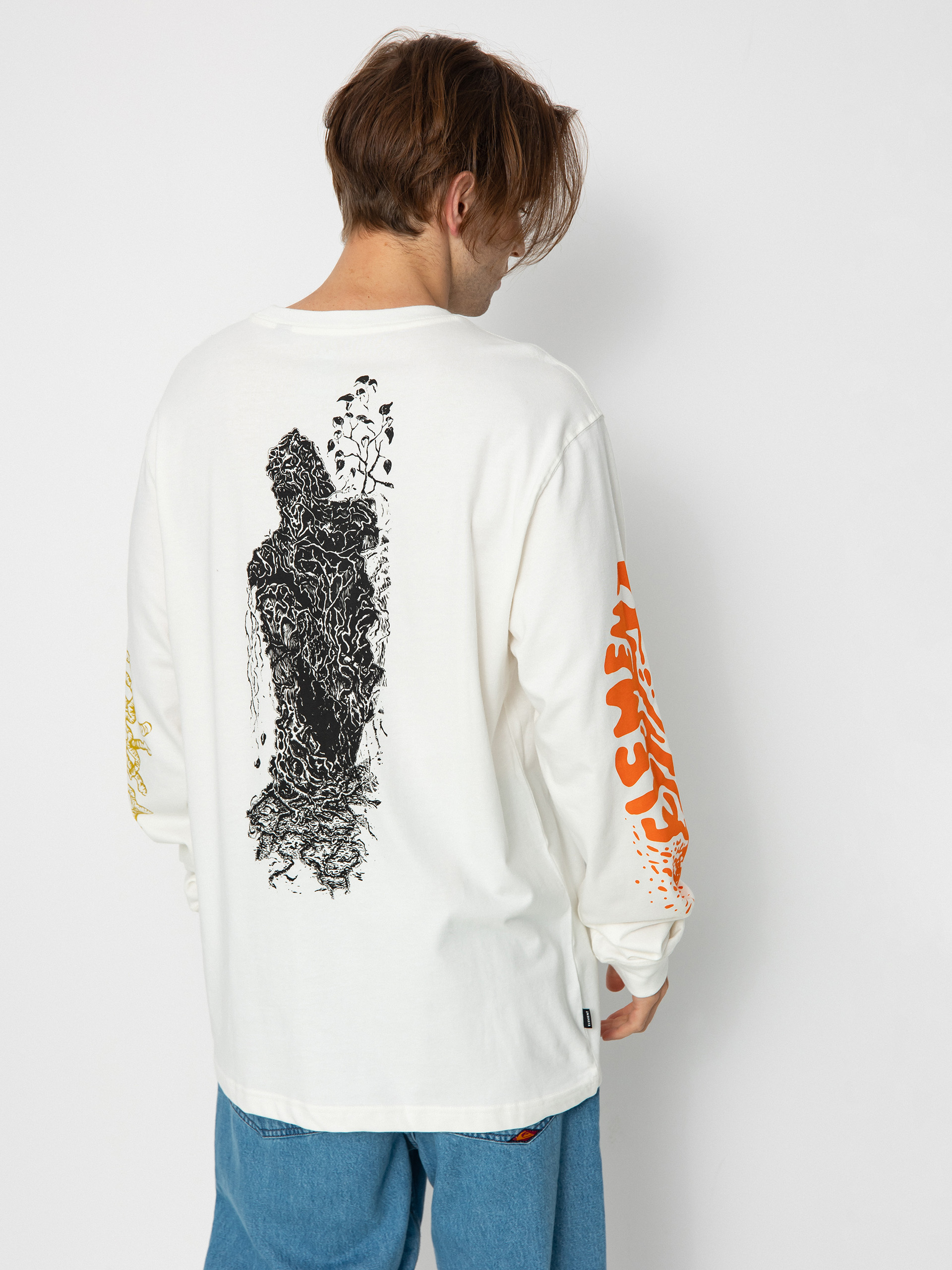 Element Woodman Hosszú ujjú felső (egret)