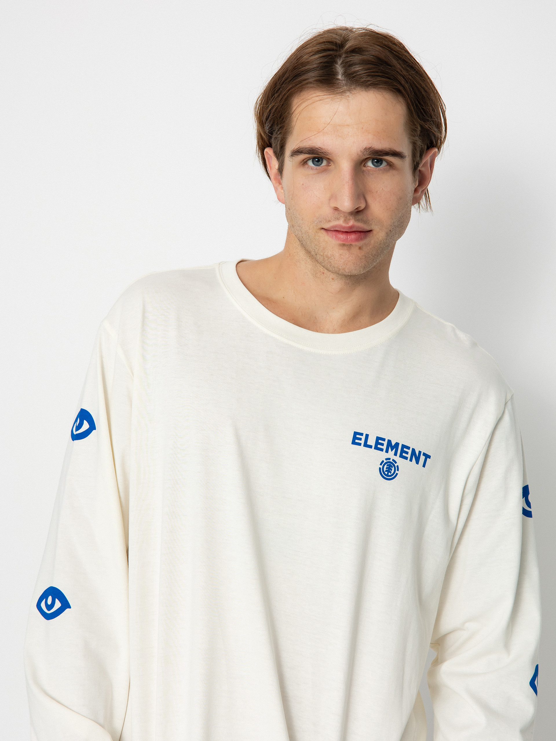 Element Longsleeve Disco Ujjatlan felső (egret)