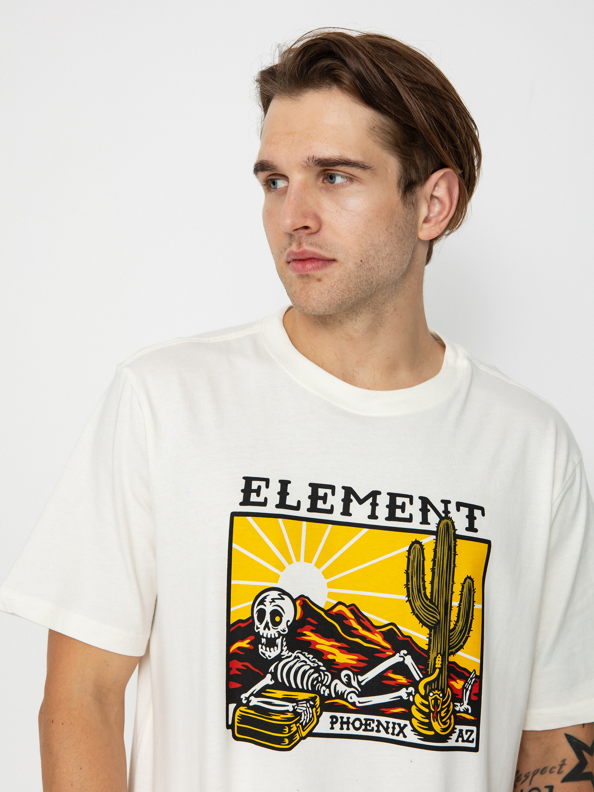 Element Dusk póló (egret)