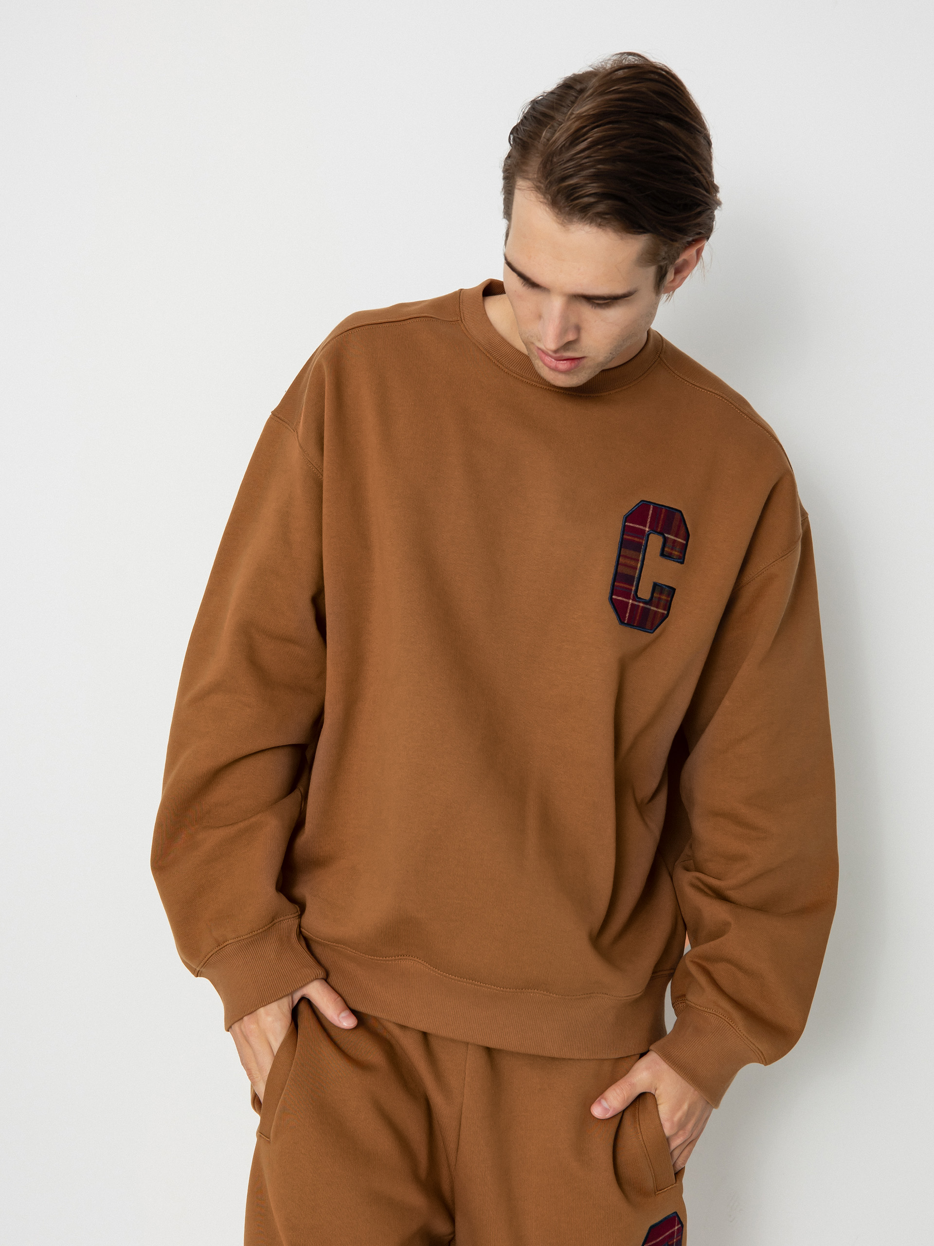 Carhartt WIP Wiles Pulóver (hamilton brown)