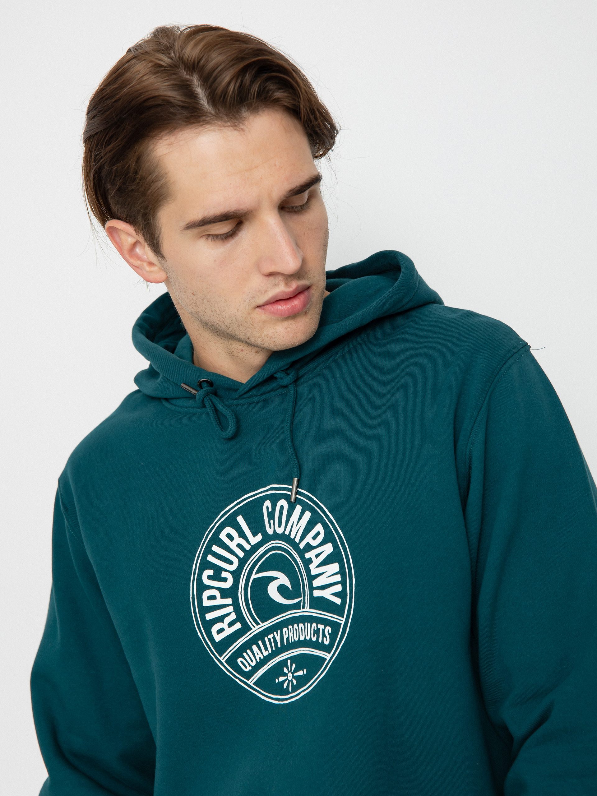 Rip Curl Stapler HD Kapucnis pulóver (blue green)