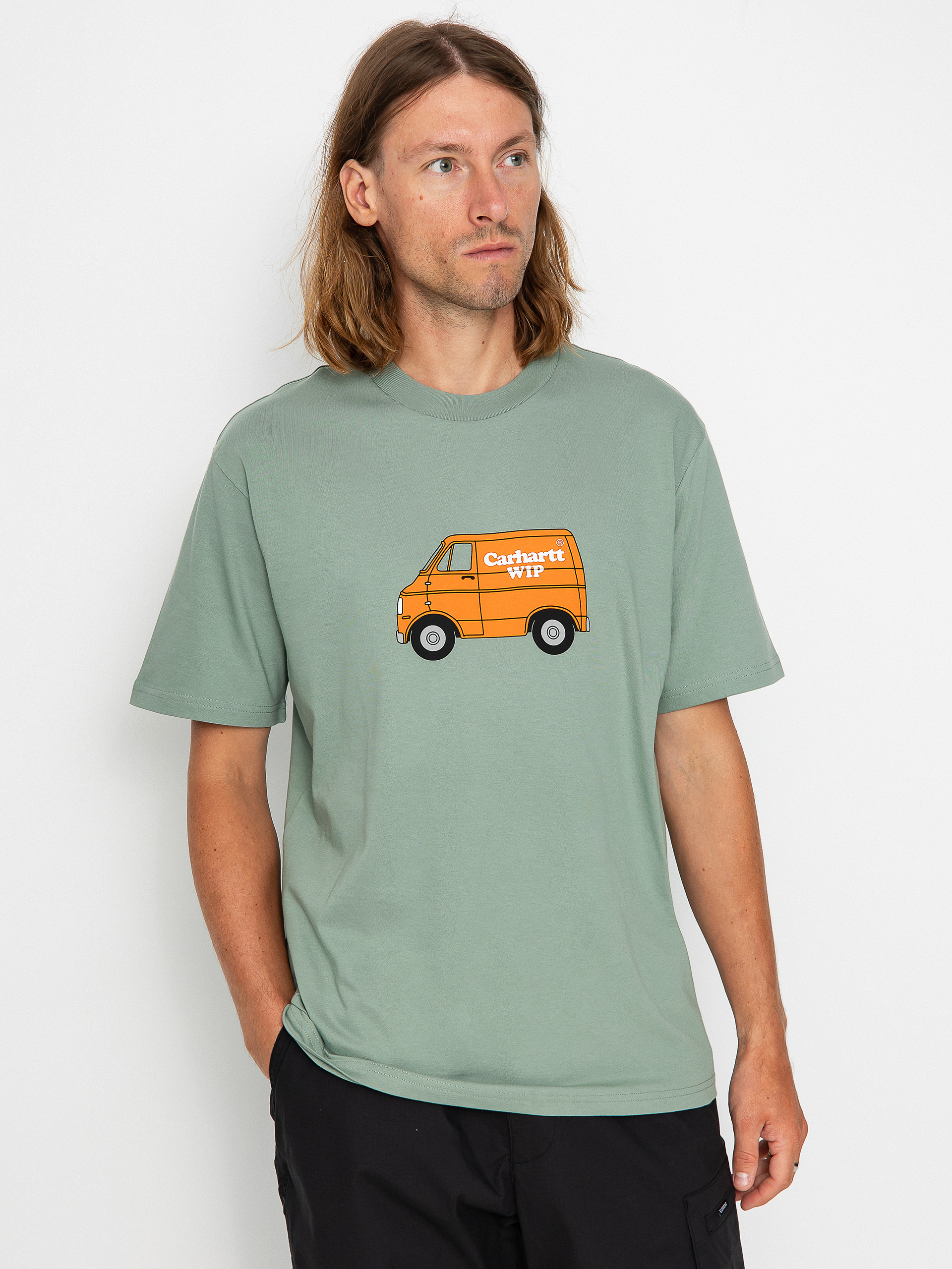 Carhartt WIP Mystery Machine Póló (glassy teal)
