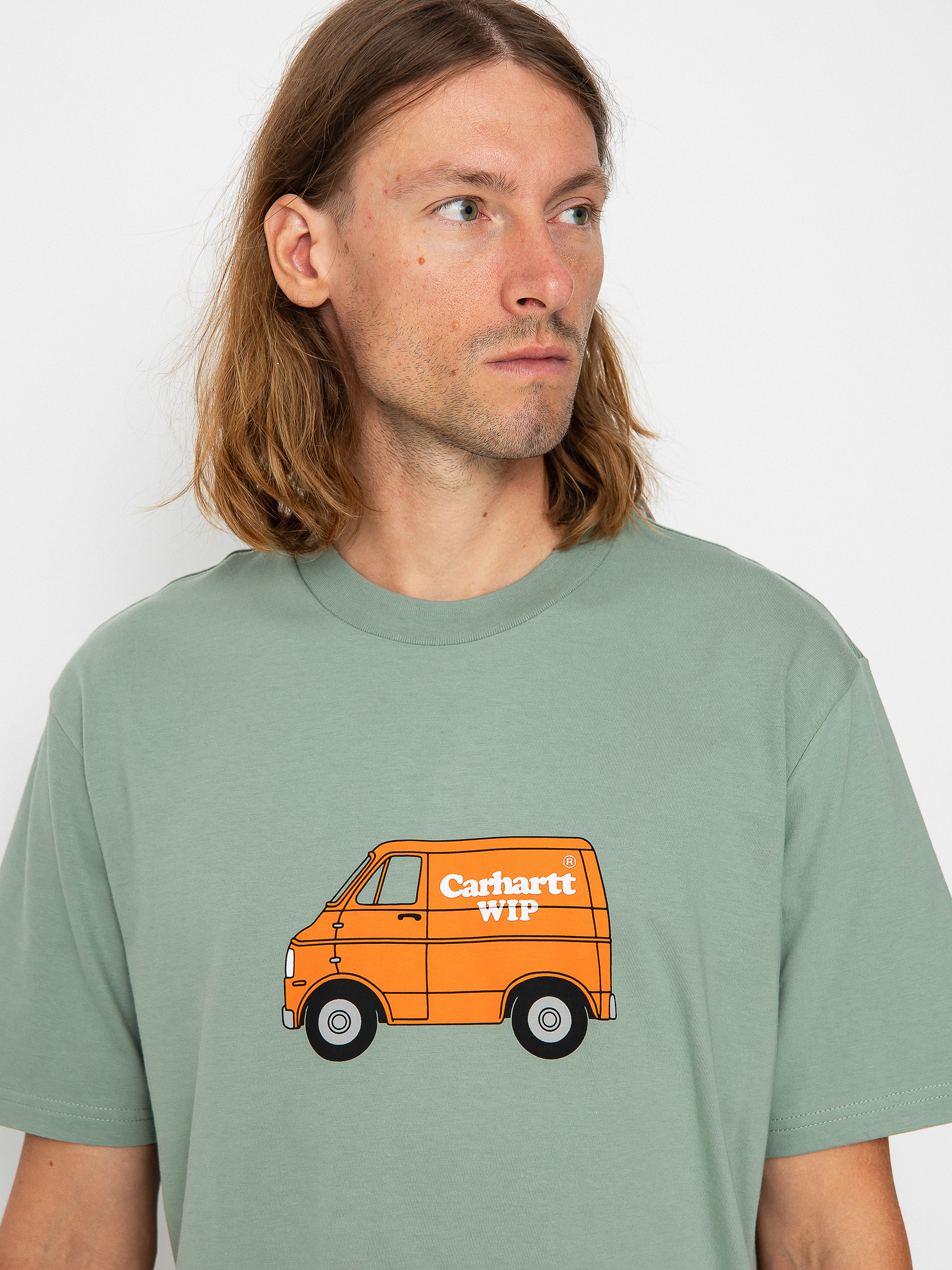 Carhartt WIP Mystery Machine Póló (glassy teal)