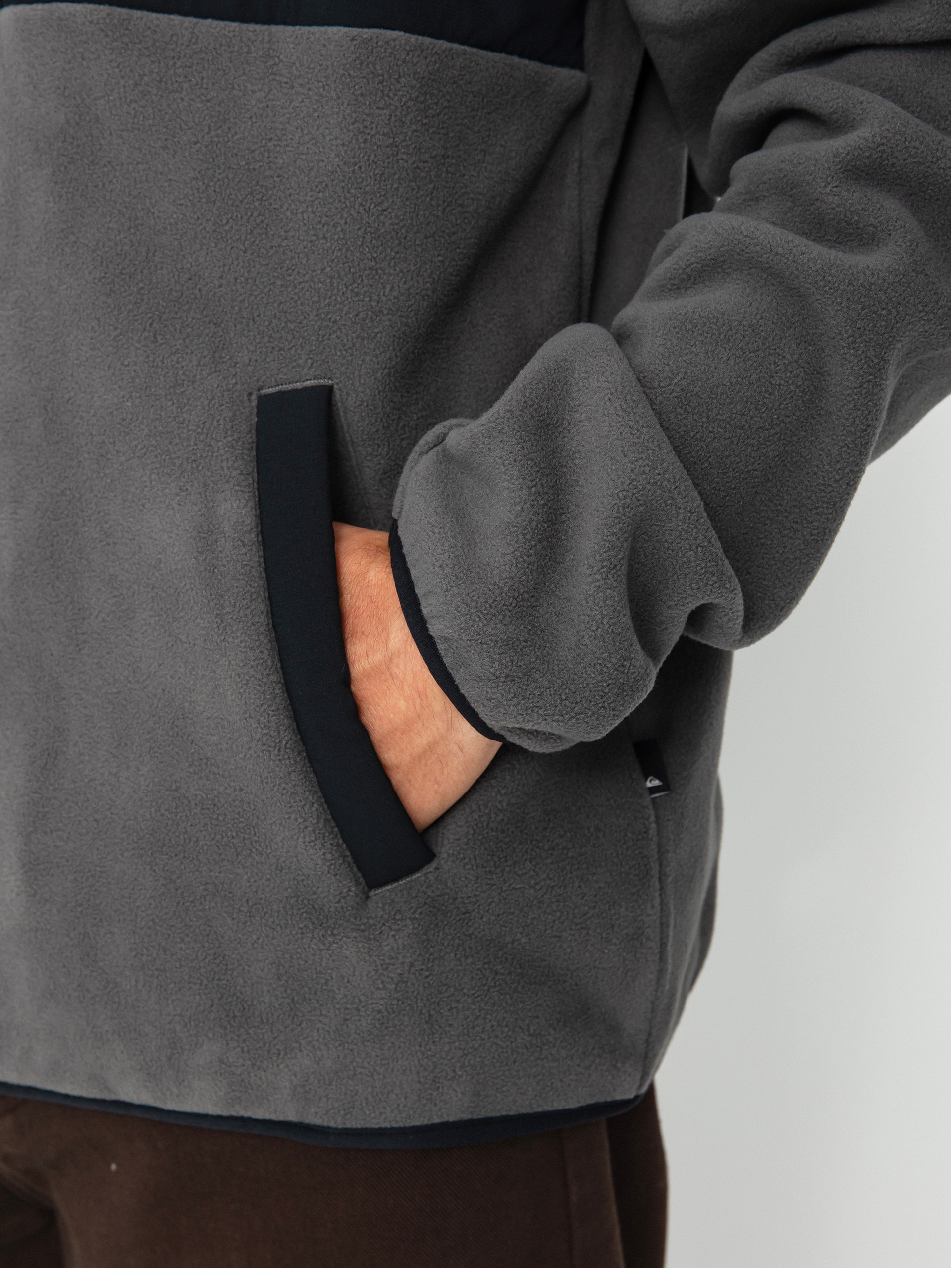 Férfi Quiksilver Fz Polár pulóver (iron gate)