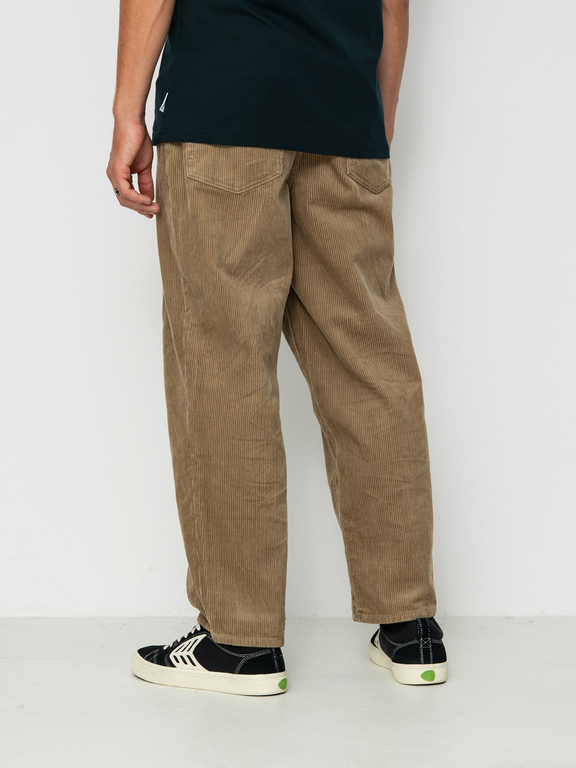 Volcom Billow Tapered Cord Kisnadrág (khaki)
