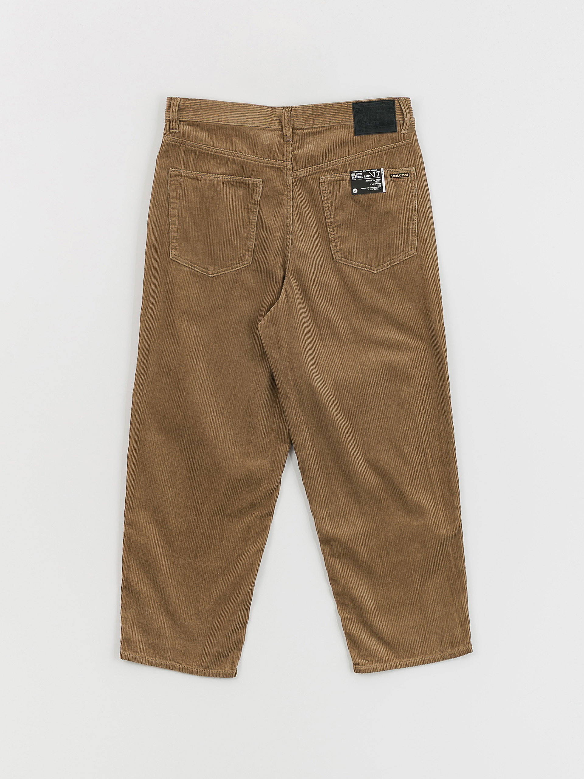 Volcom Billow Tapered Cord Kisnadrág (khaki)