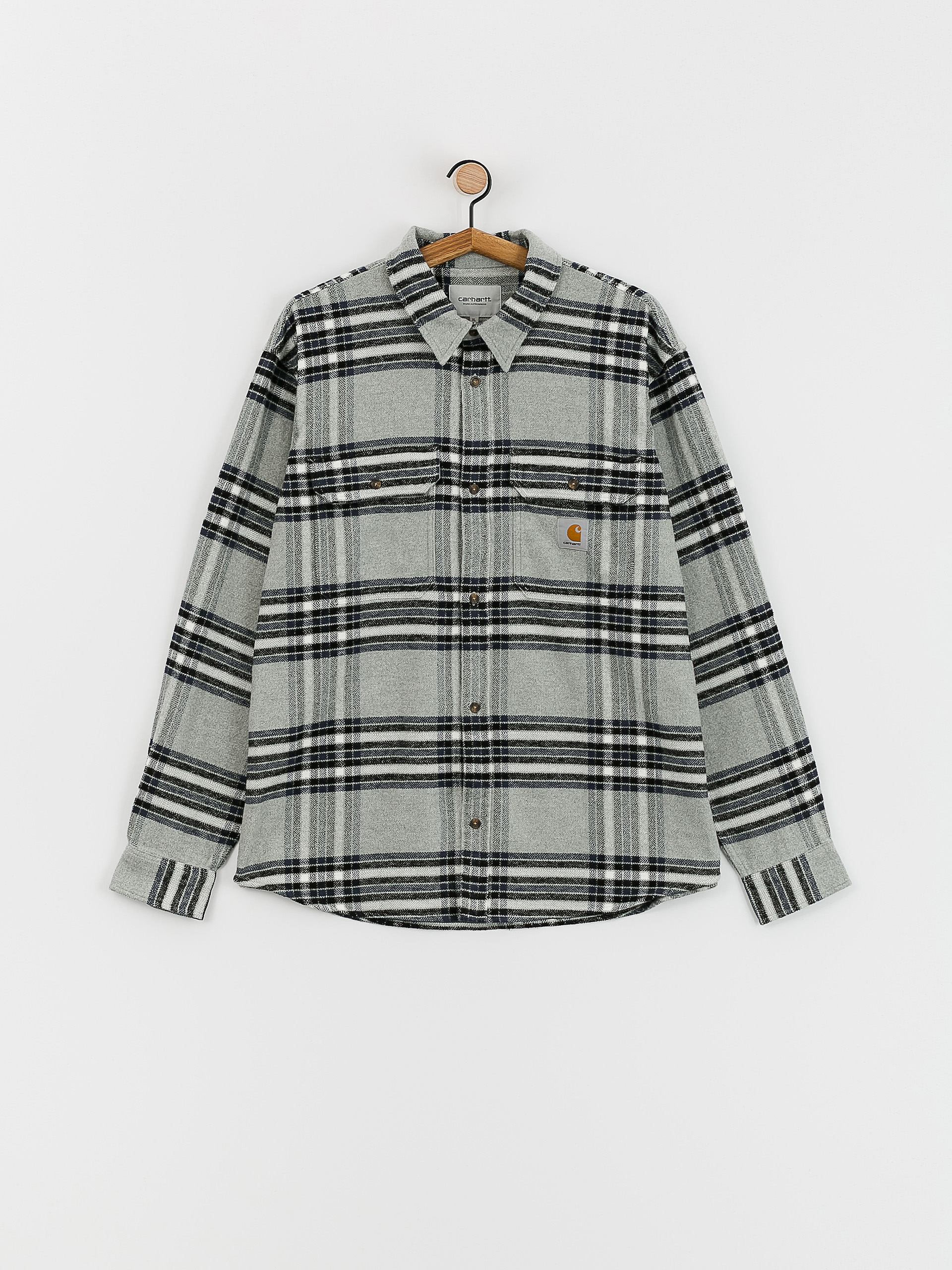 Carhartt WIP Hawkins Ing (hawkins check grey heather/blue)