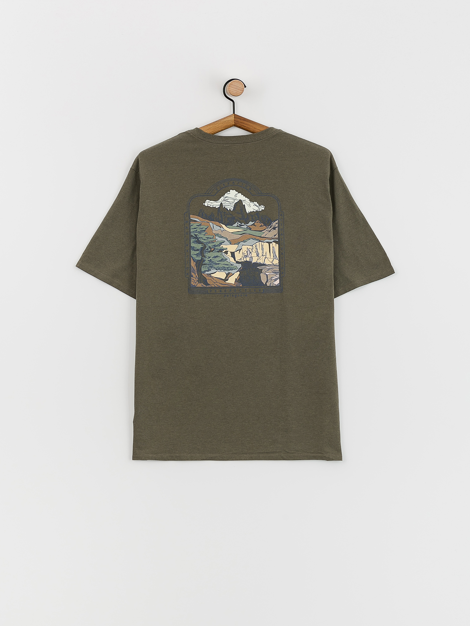 Patagonia 50 Year Responsibili Póló (the long view/sleet green)