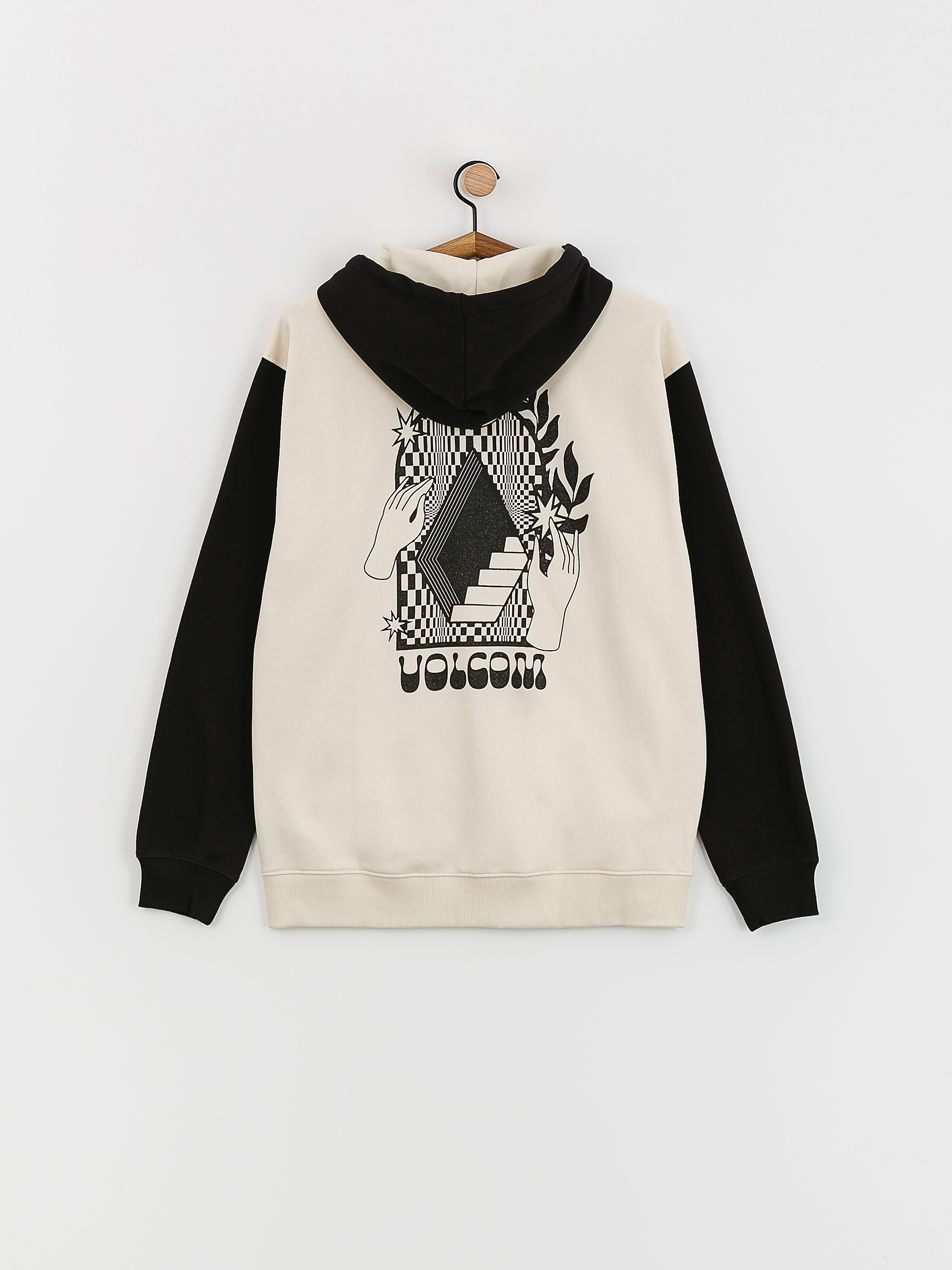 Volcom Watanite ZHD Kapucnis pulóver (dirty white)