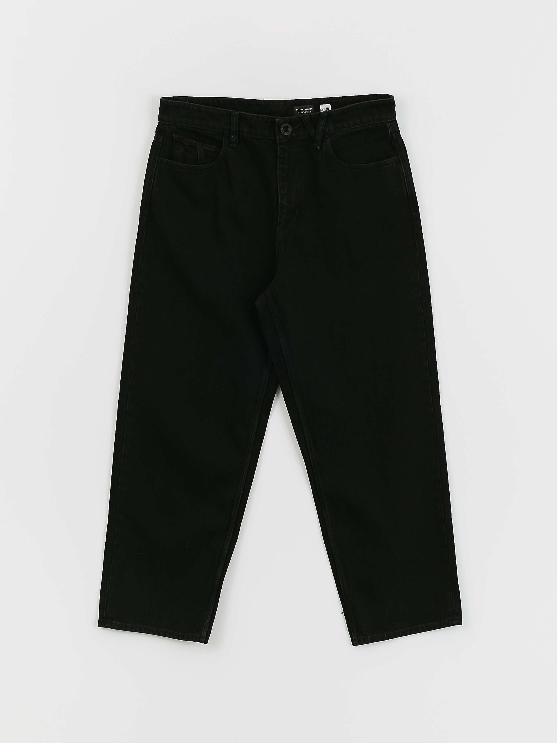Volcom Billow Tapered Denim Kisnadrág (black)