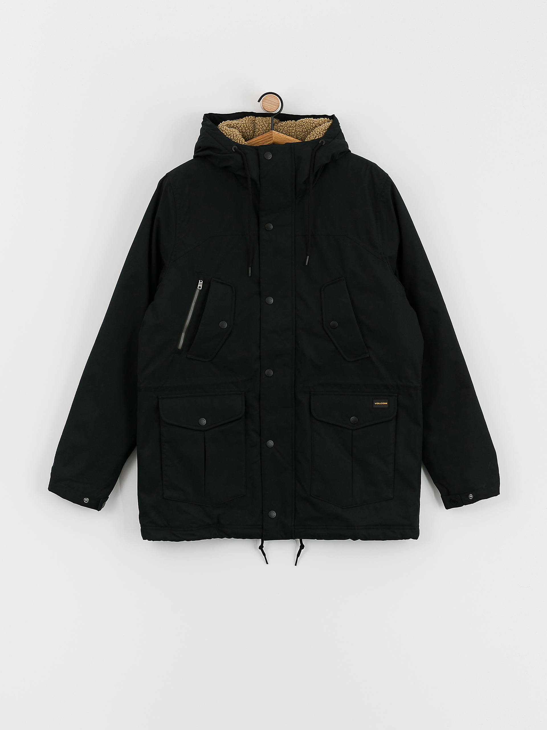Volcom Starget 5K Parka Dzseki (black)